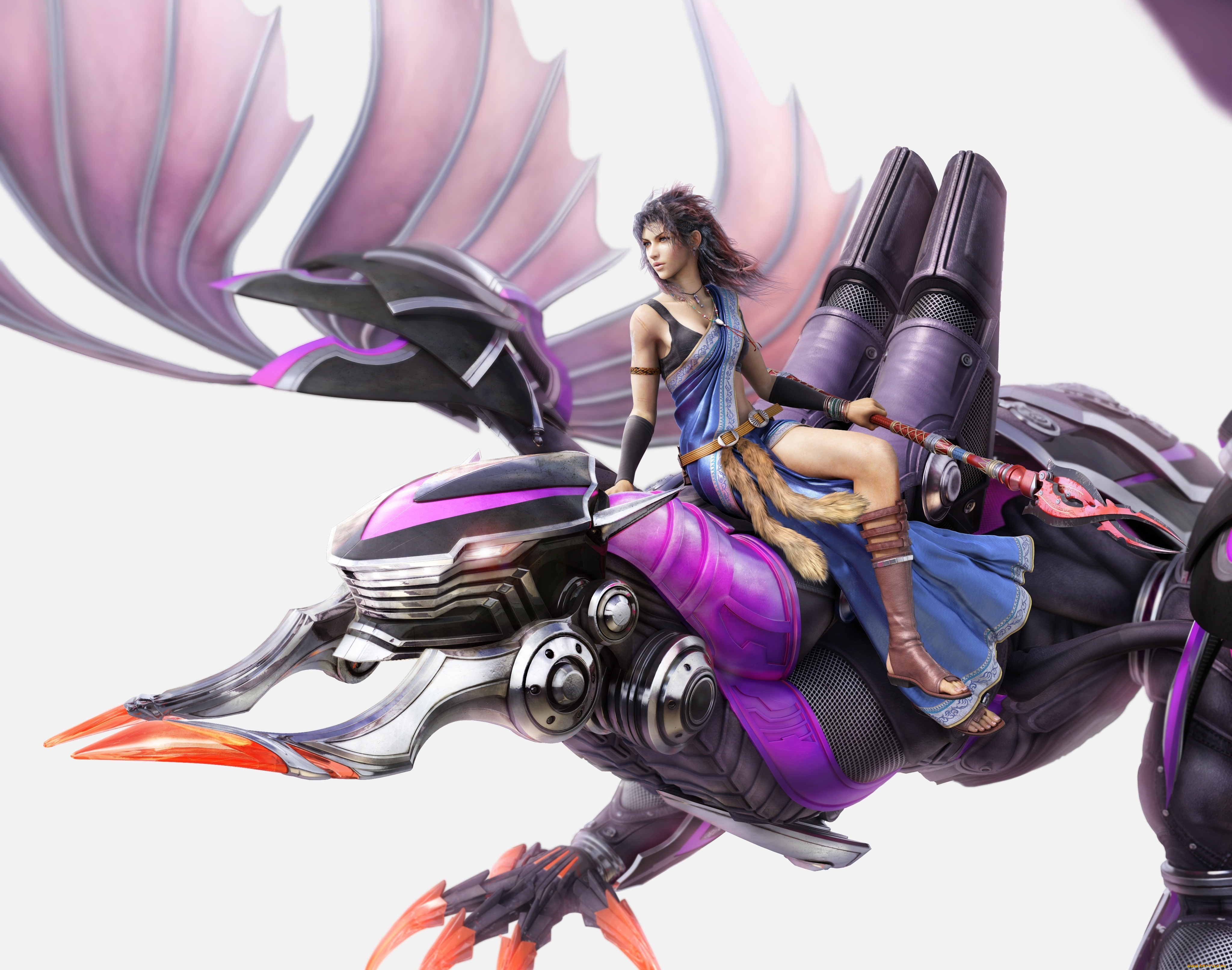 видео, игры, final, fantasy, xiii, робот, девушка