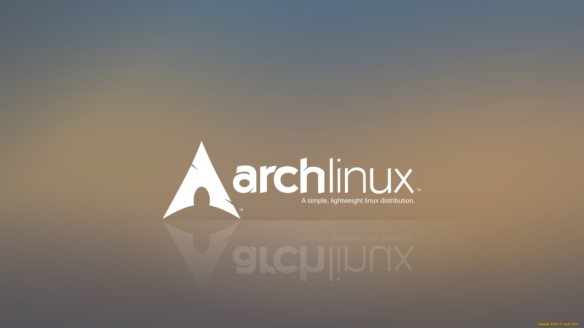 компьютеры, linux, логотип, фон