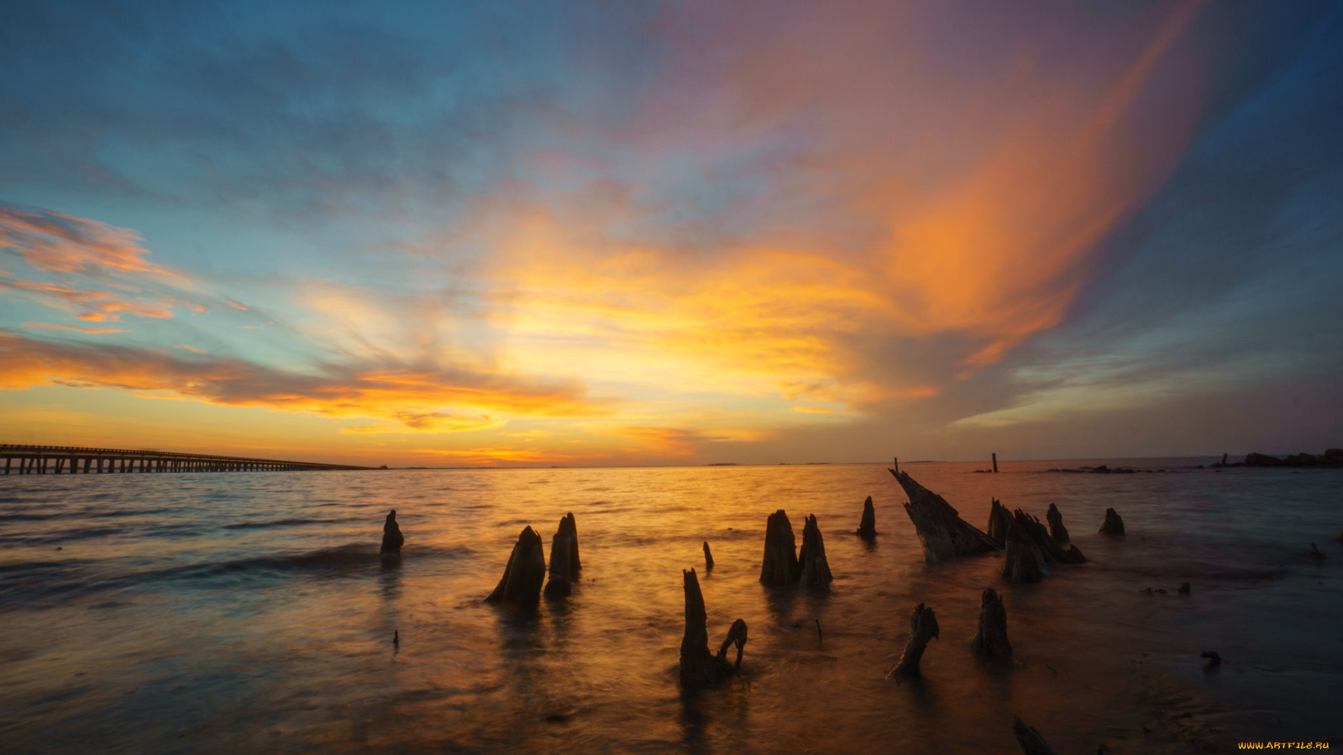 природа, восходы, закаты, рассвет