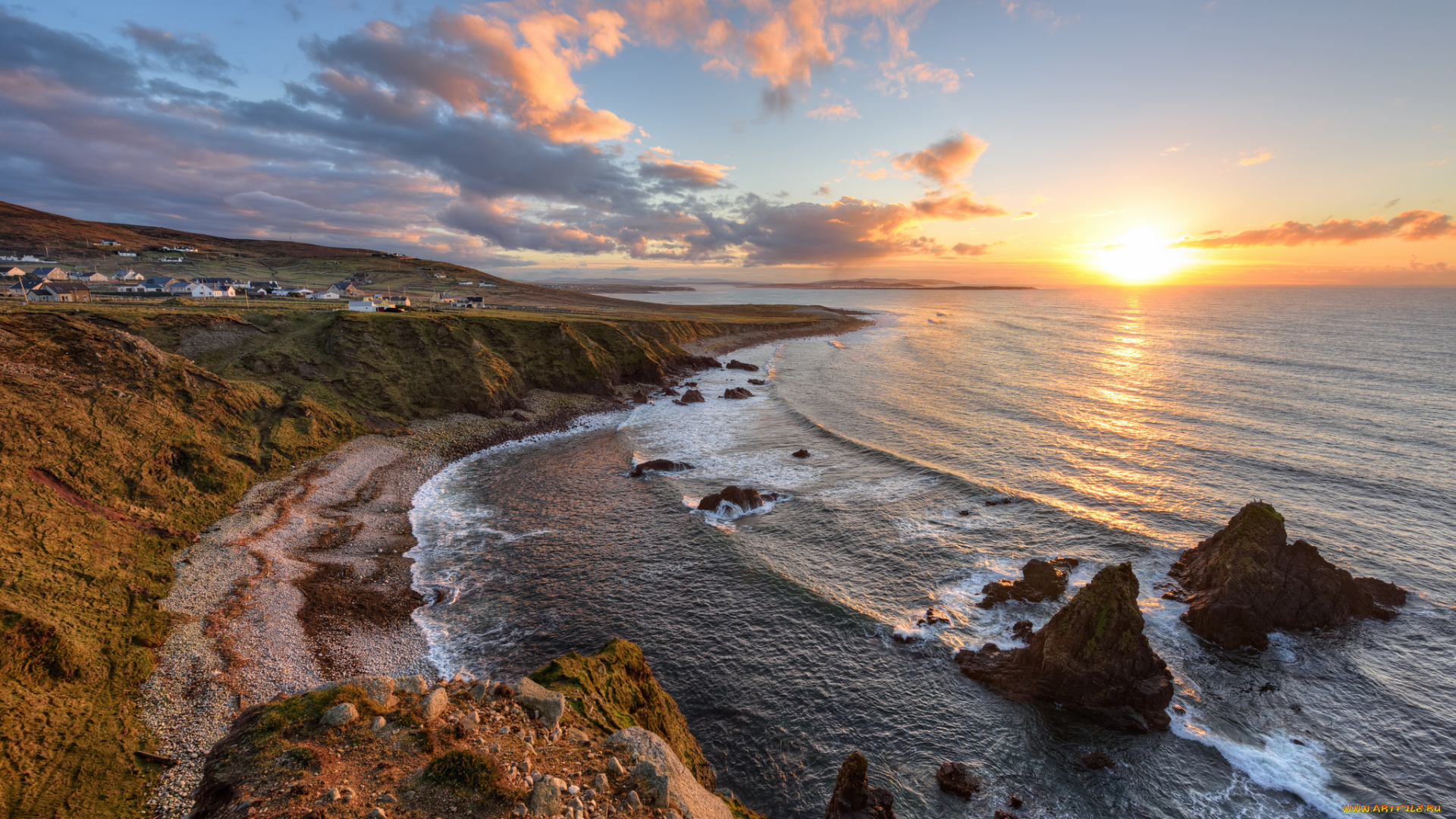 природа, восходы, закаты, рассвет