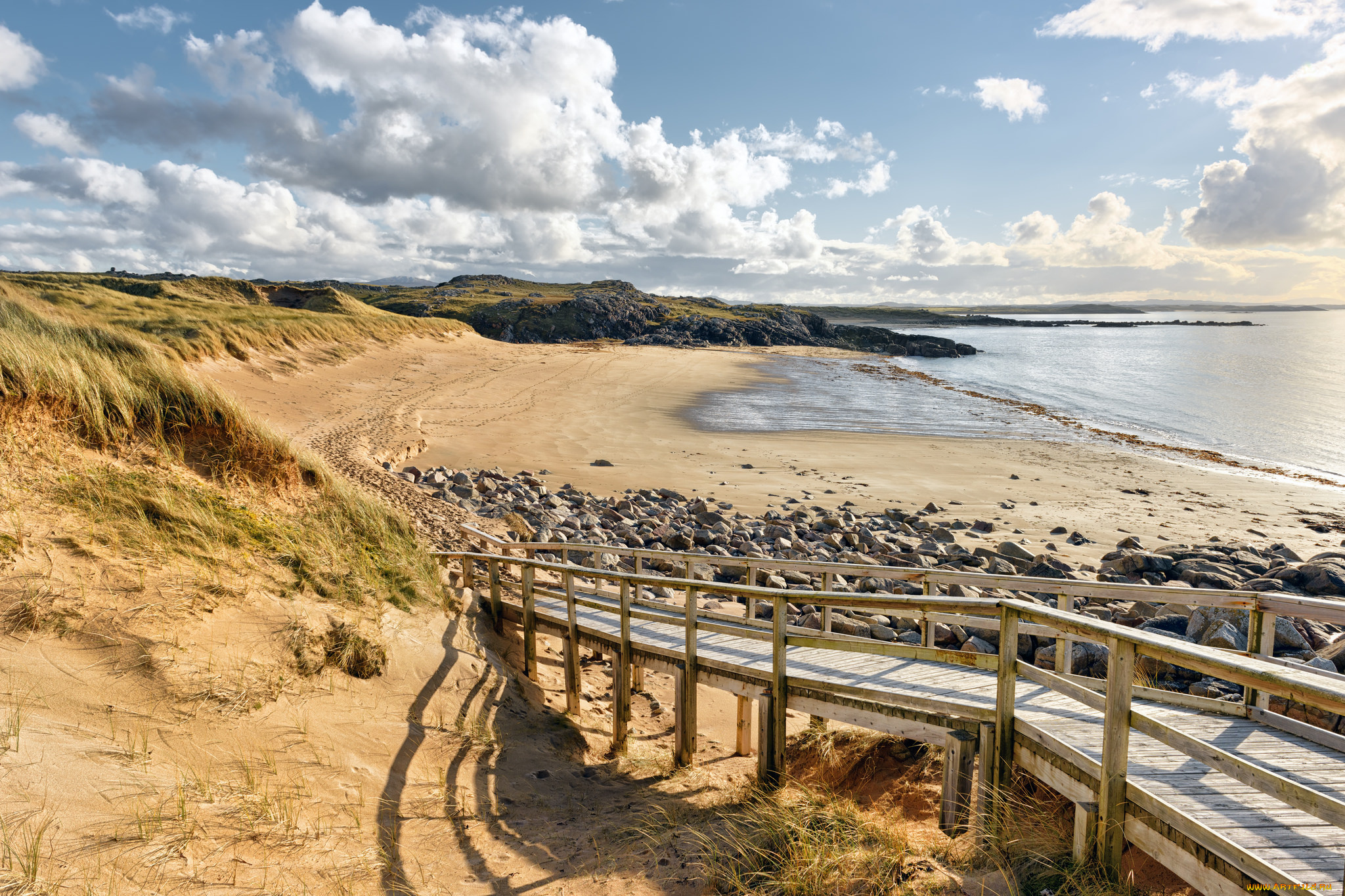 природа, побережье, берег, море