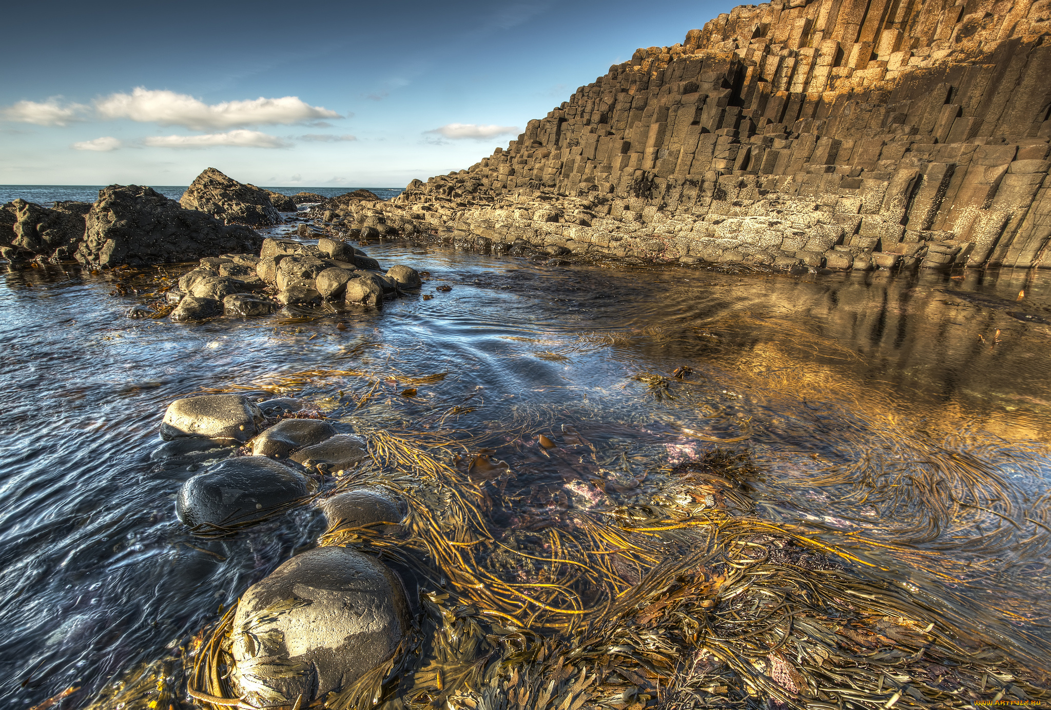 природа, побережье, берег, море