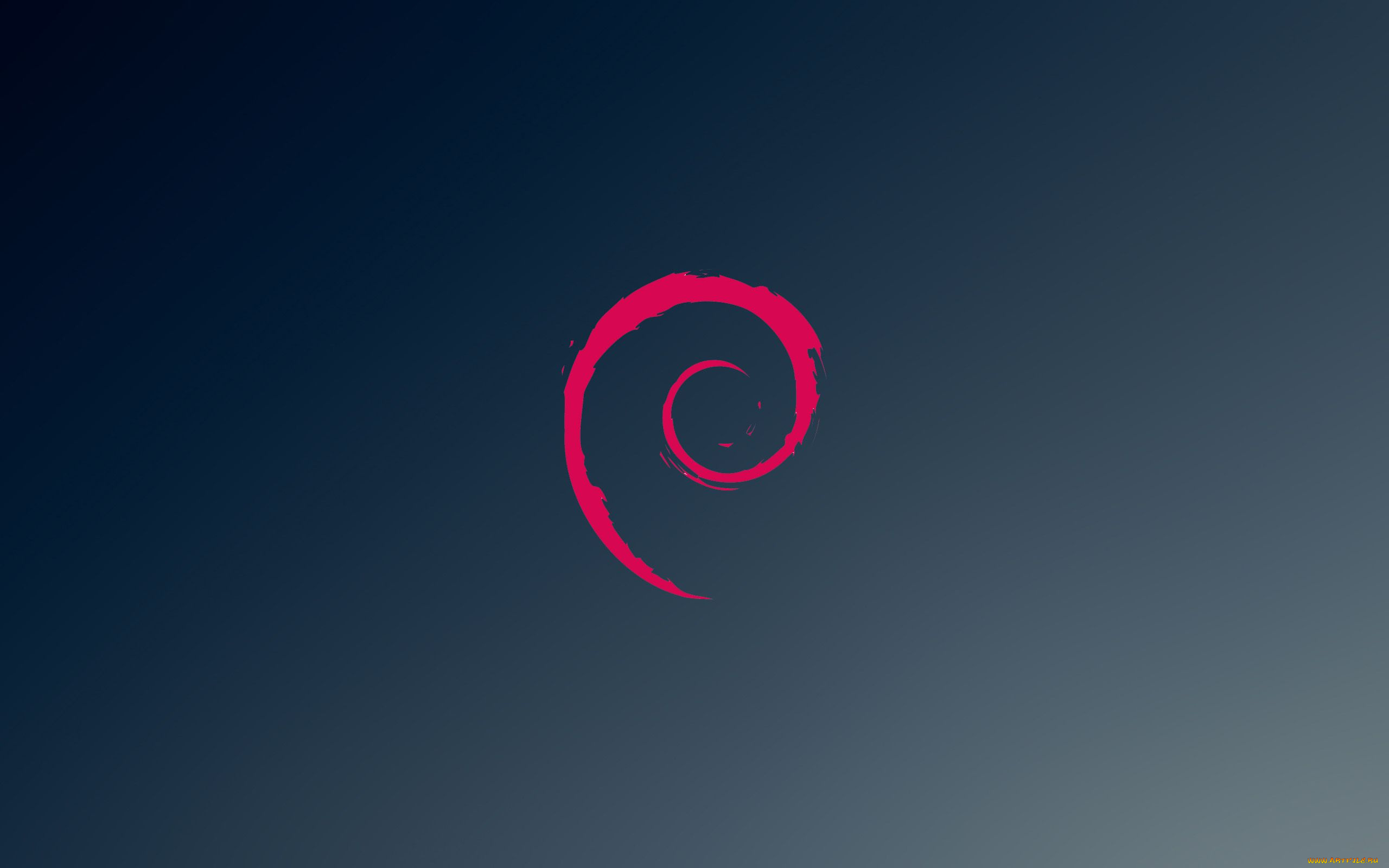 компьютеры, debian, фон, логотип