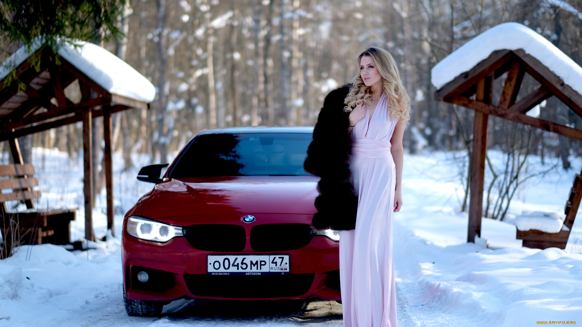 автомобили, -авто, с, девушками, bmw