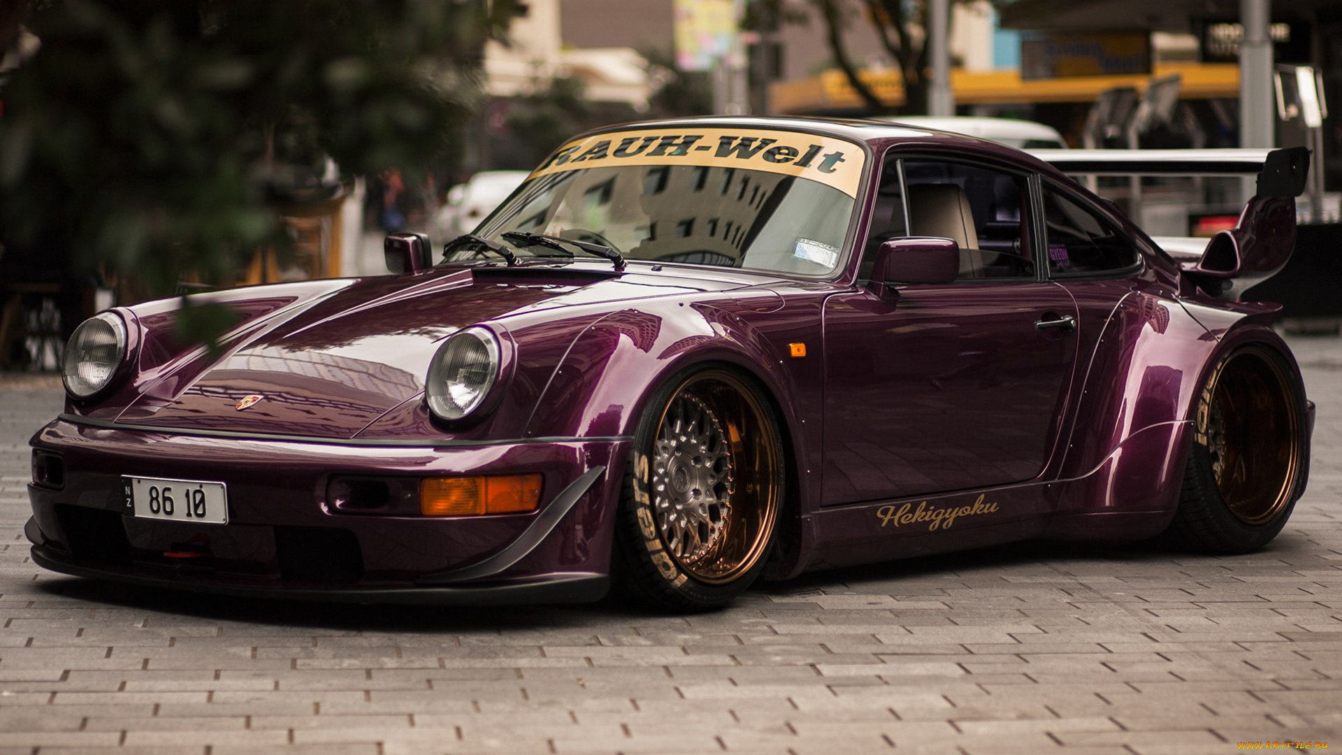 автомобили, porsche, 964, rwb