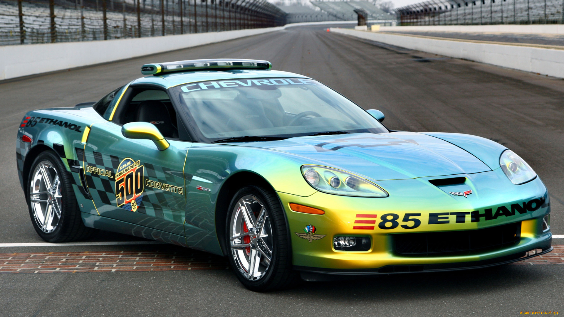 corvette, z06, e85, concept, indy, 500, pace, car, 2008, автомобили, corvette, z06, e85, concept, indy, 500, pace, car, 2008