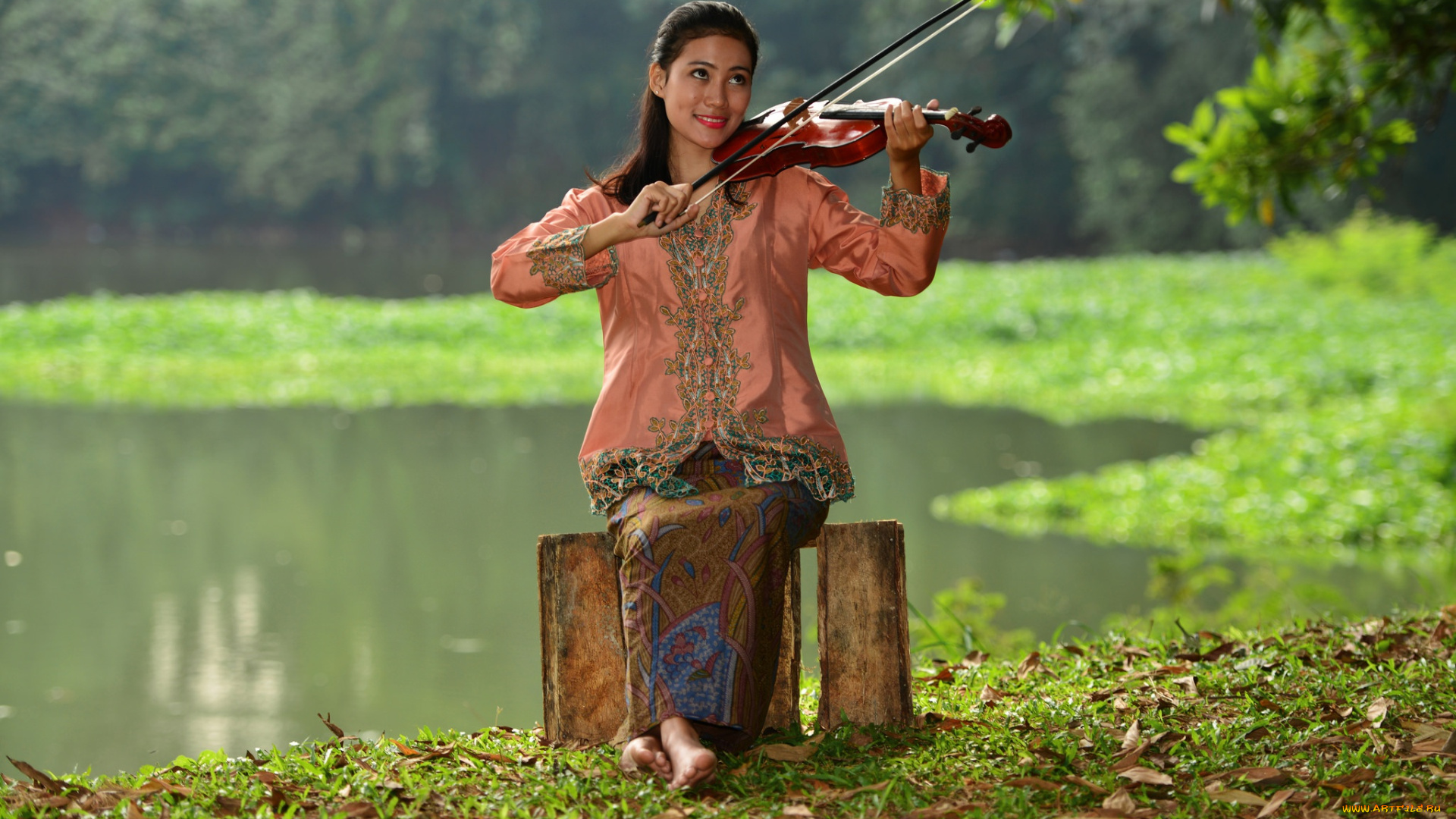 музыка, -другое, девушка, скрипка