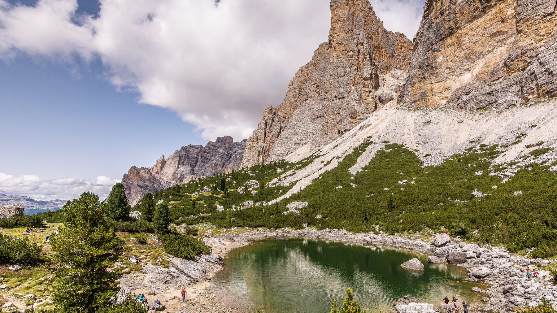 природа, горы, простор