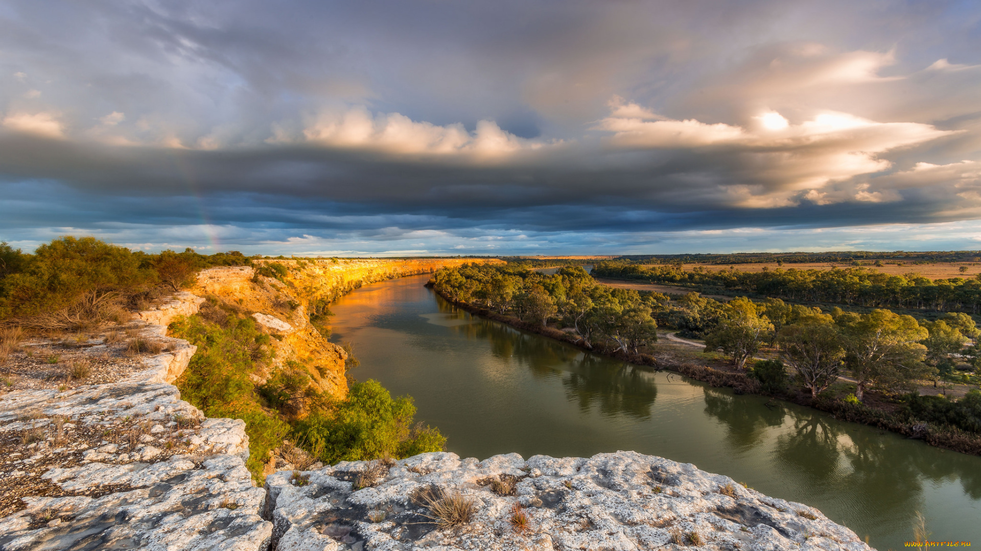 природа, реки, озера, простор