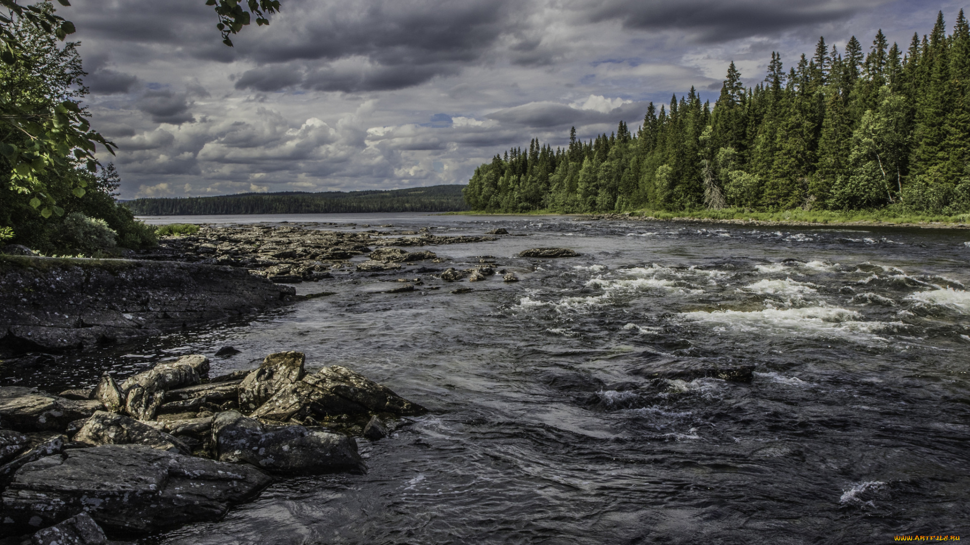 природа, реки, озера, простор