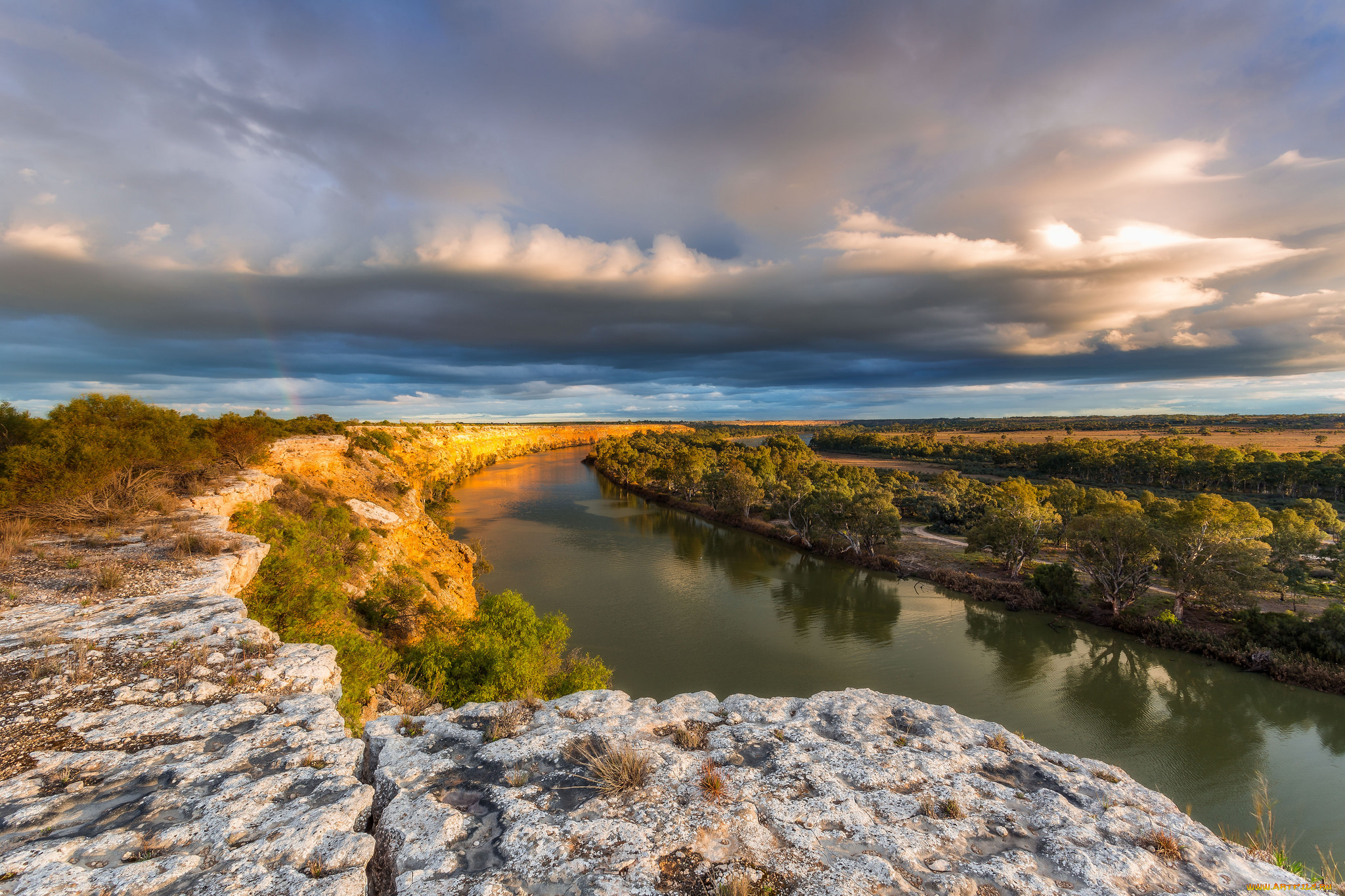 природа, реки, озера, простор