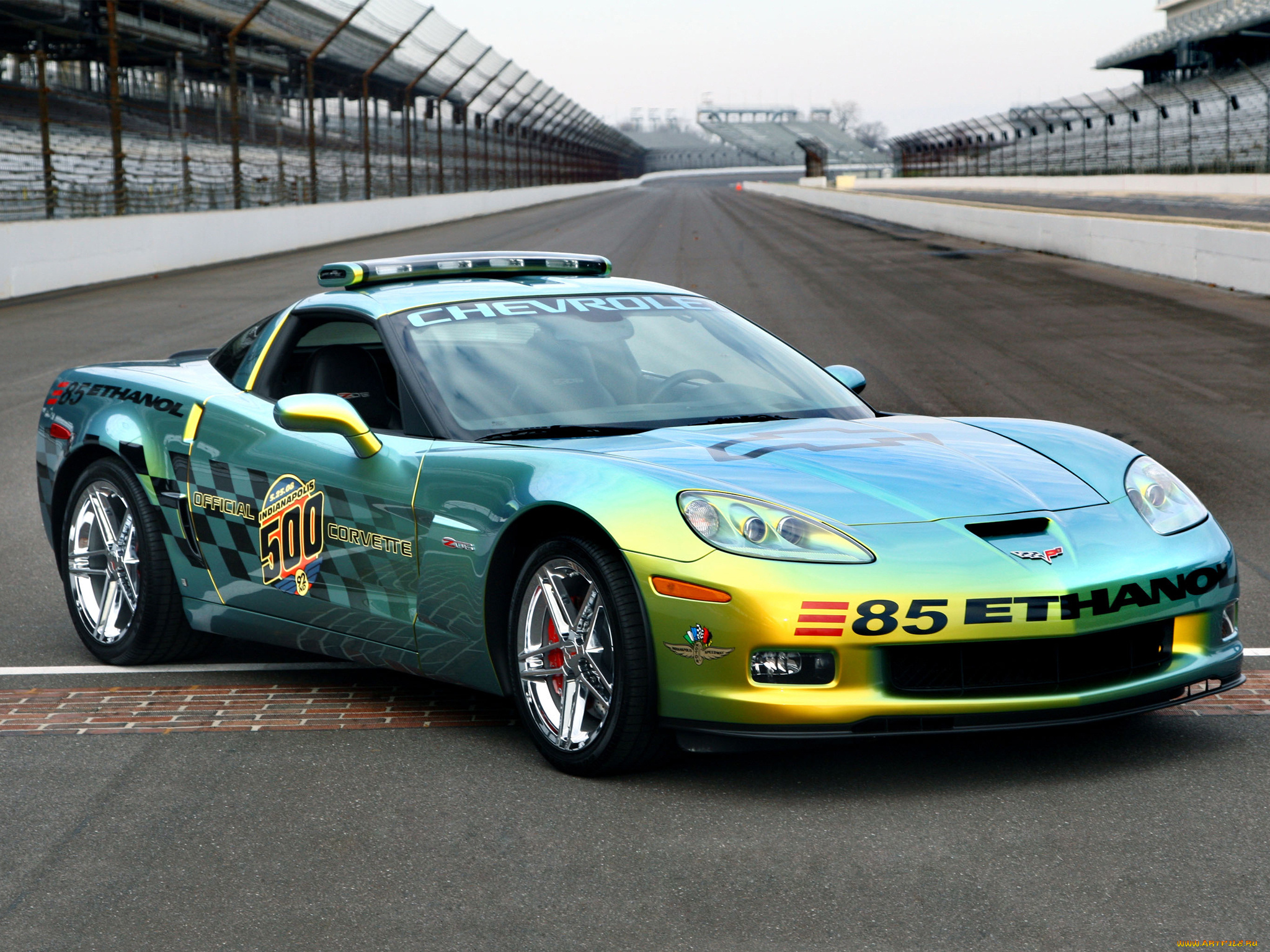 corvette, z06, e85, concept, indy, 500, pace, car, 2008, автомобили, corvette, z06, e85, concept, indy, 500, pace, car, 2008