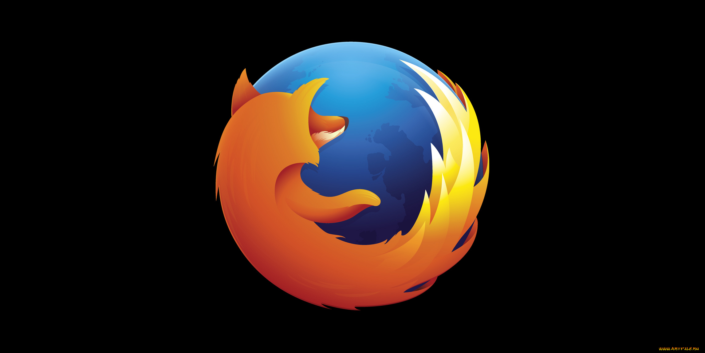 компьютеры, mozilla, firefox, логотип, фон