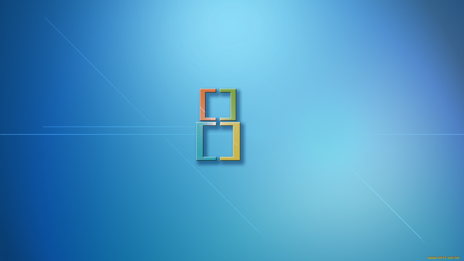 компьютеры, windows, 8, фон, логотип