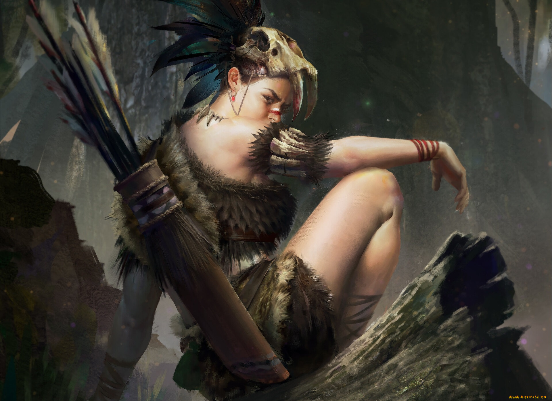 фэнтези, девушки, li, jiawei, девушка