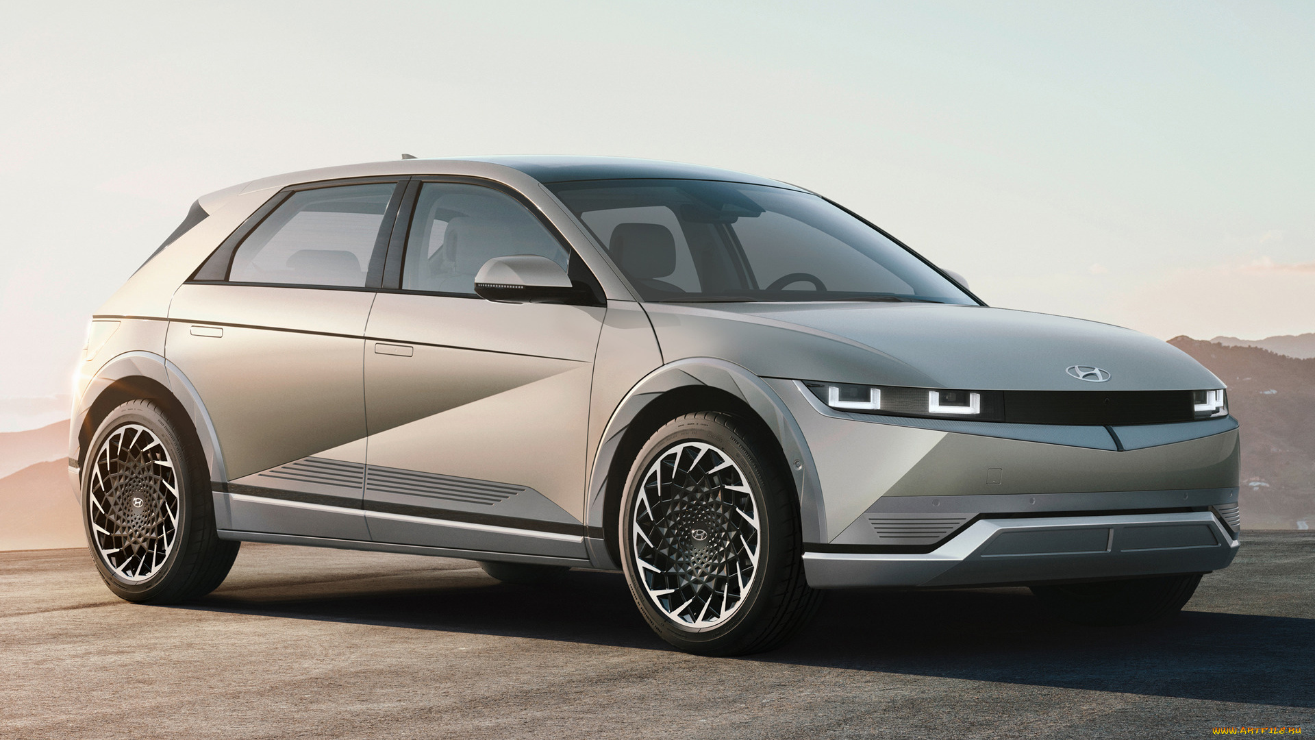 hyundai, ioniq, 5, 2021, автомобили, hyundai, ioniq, 5, 2021
