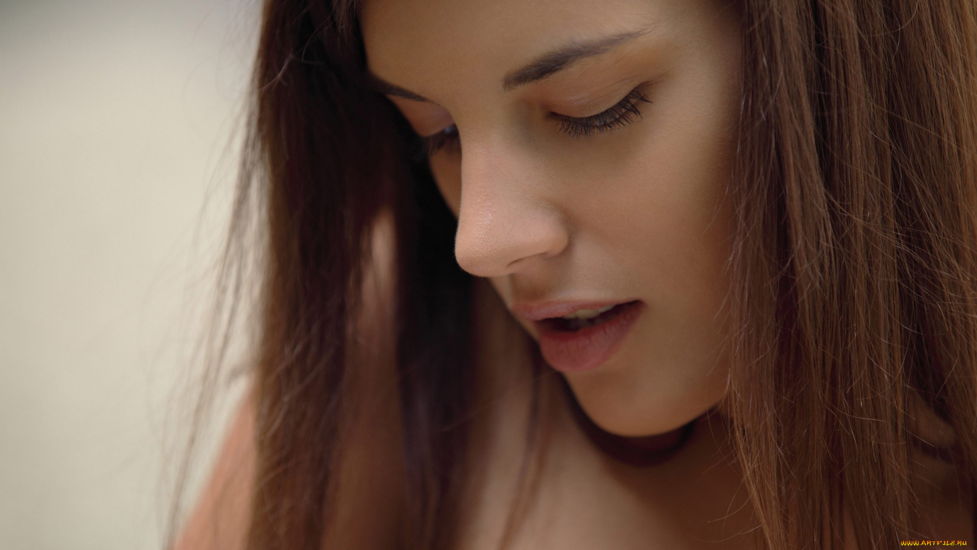 девушки, -, лица, , портреты, шатенка, лицо