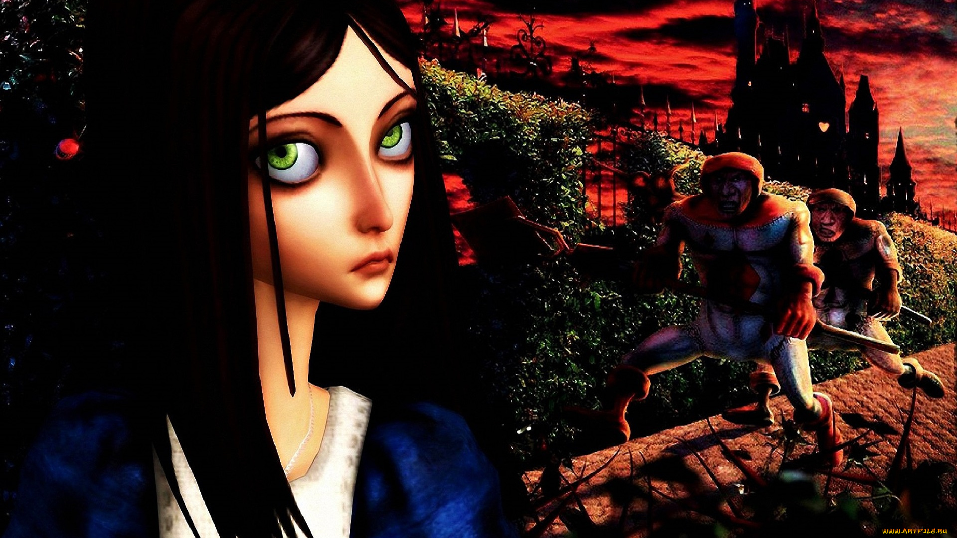 видео, игры, american, mcgee’s, alice, алиса, карты