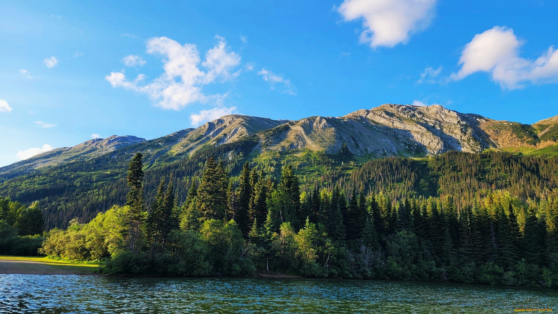 azouetta, lake, murray, range, british, columbia, природа, реки, озера, azouetta, lake, murray, range, british, columbia