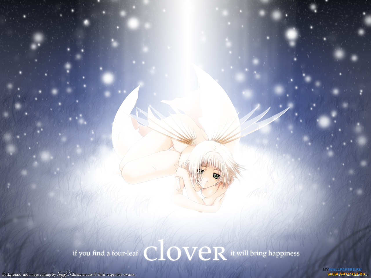 аниме, clover