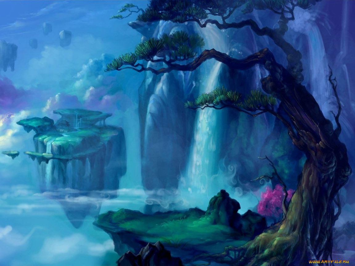 фэнтези, пейзажи