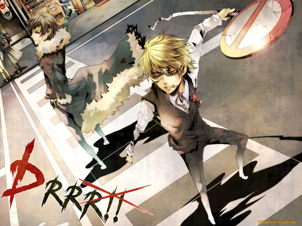 dyurarara, аниме