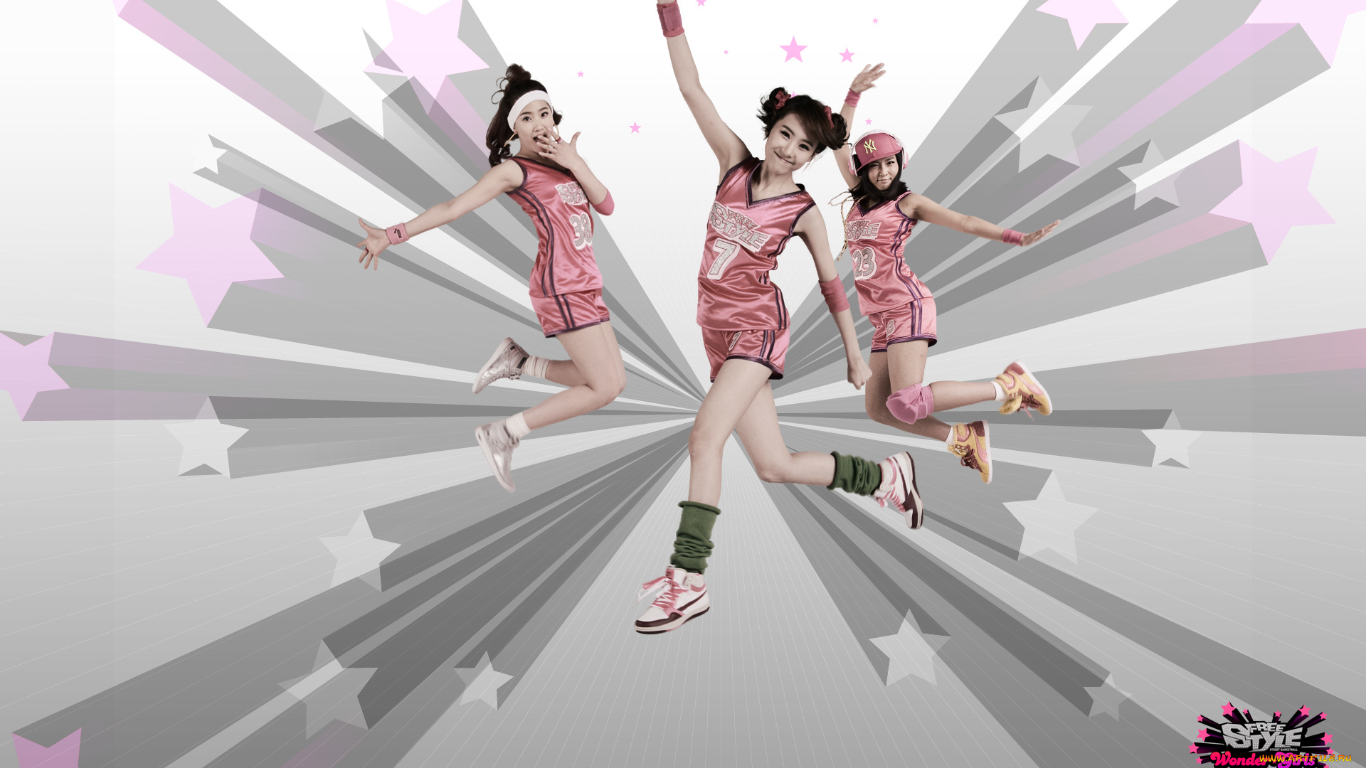 freestyle, wonder, girls, видео, игры