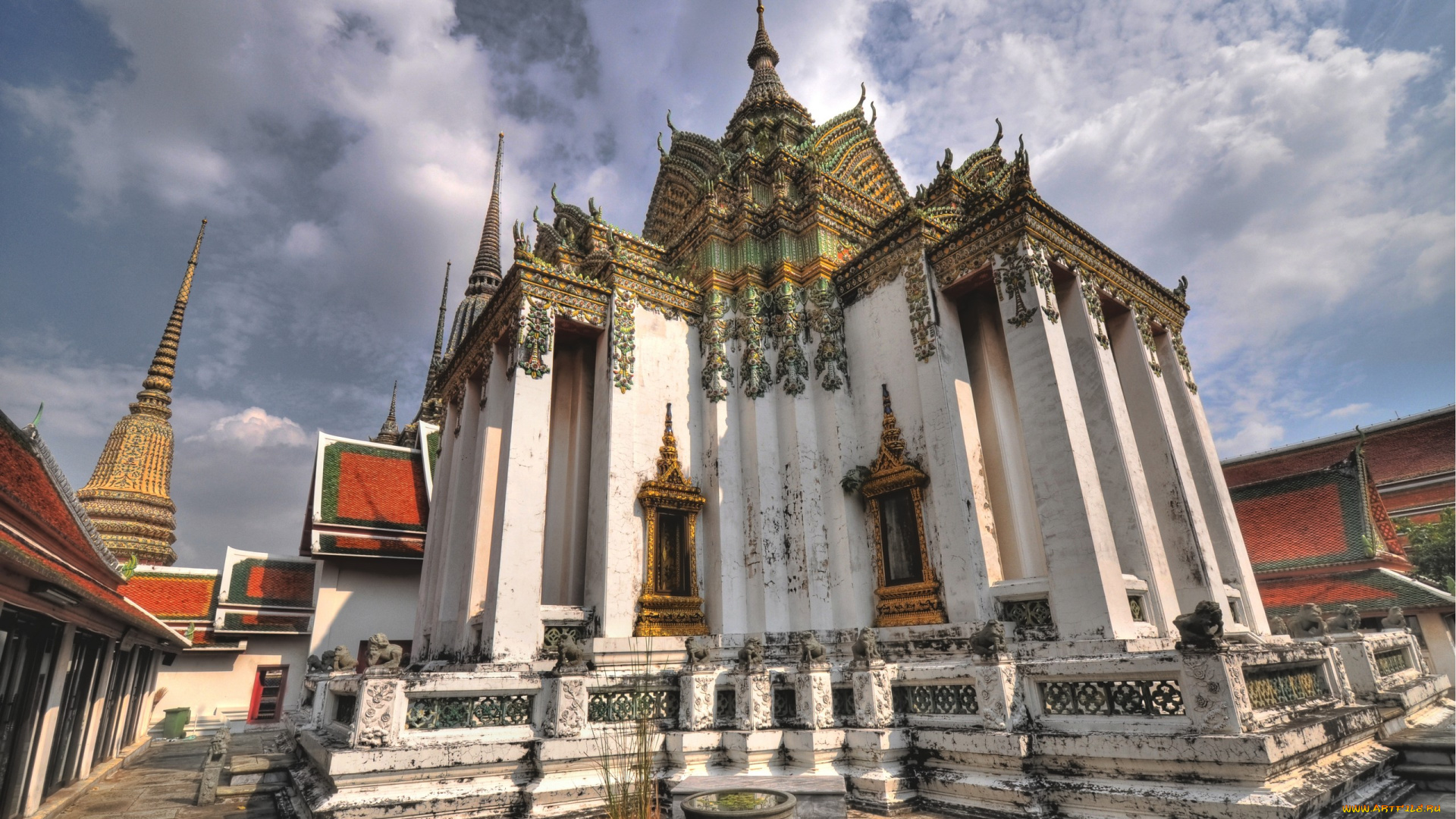 города, буддистские, другие, храмы