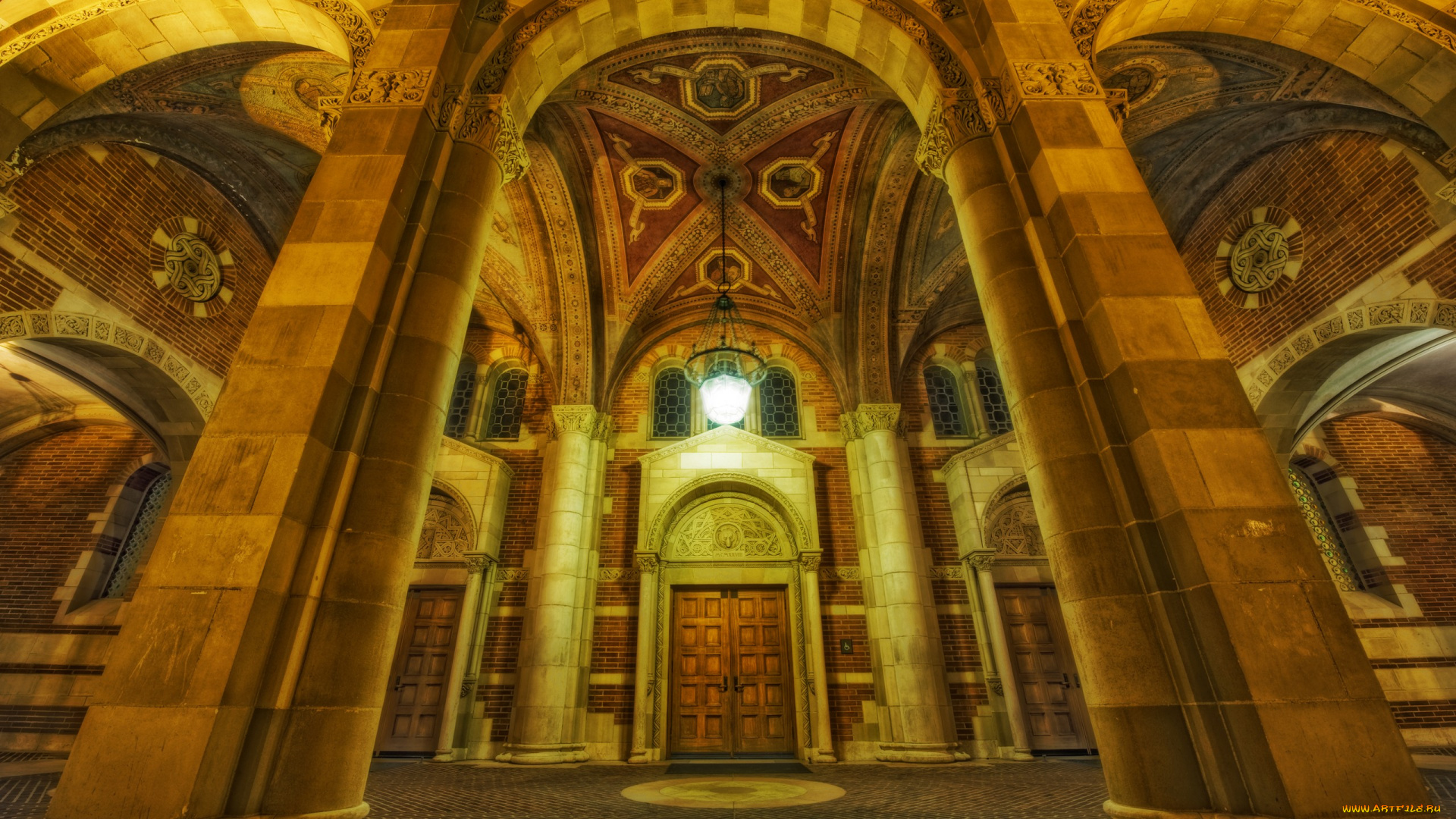 интерьер, холлы, лестницы, корридоры