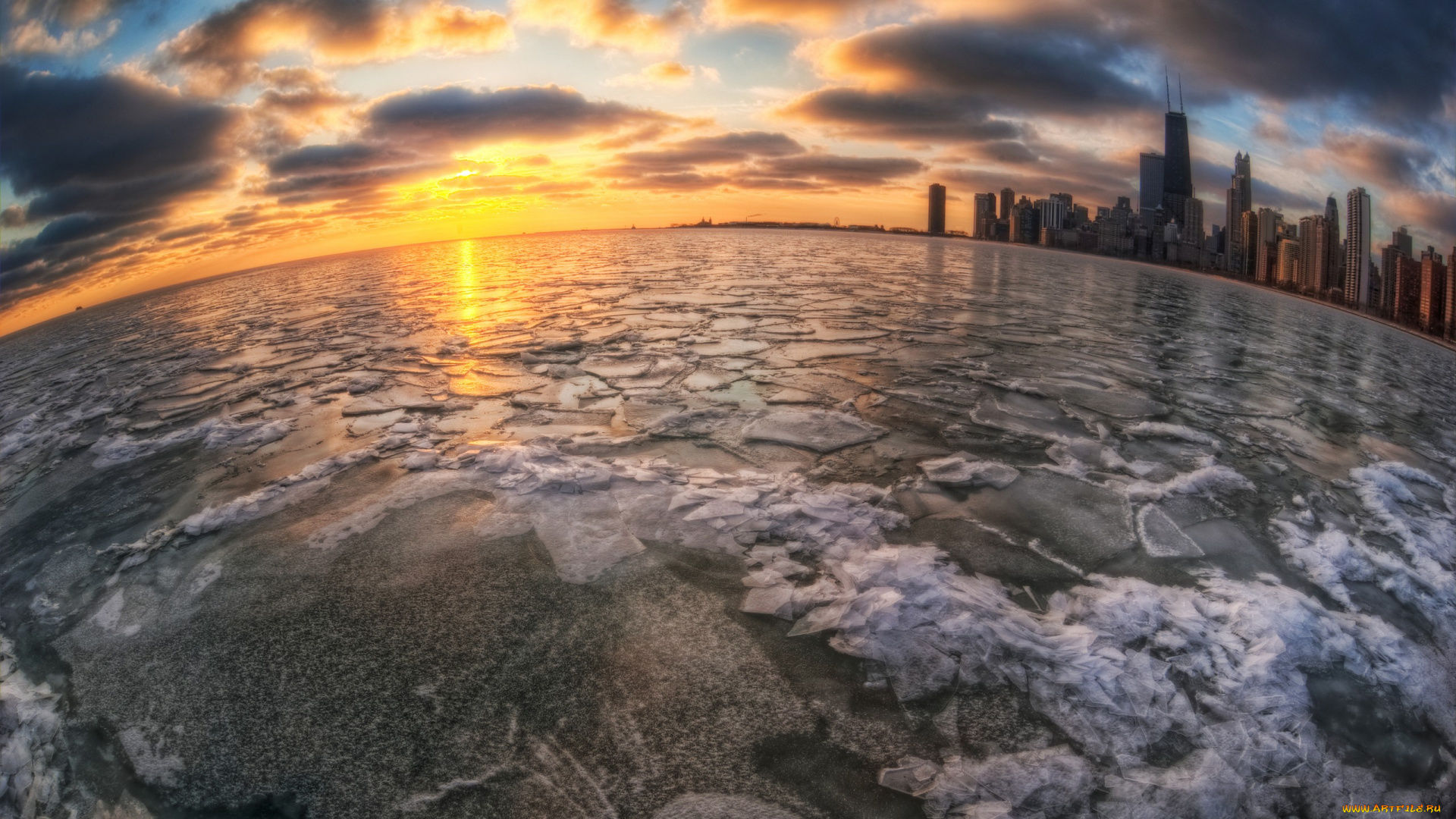 природа, восходы, закаты