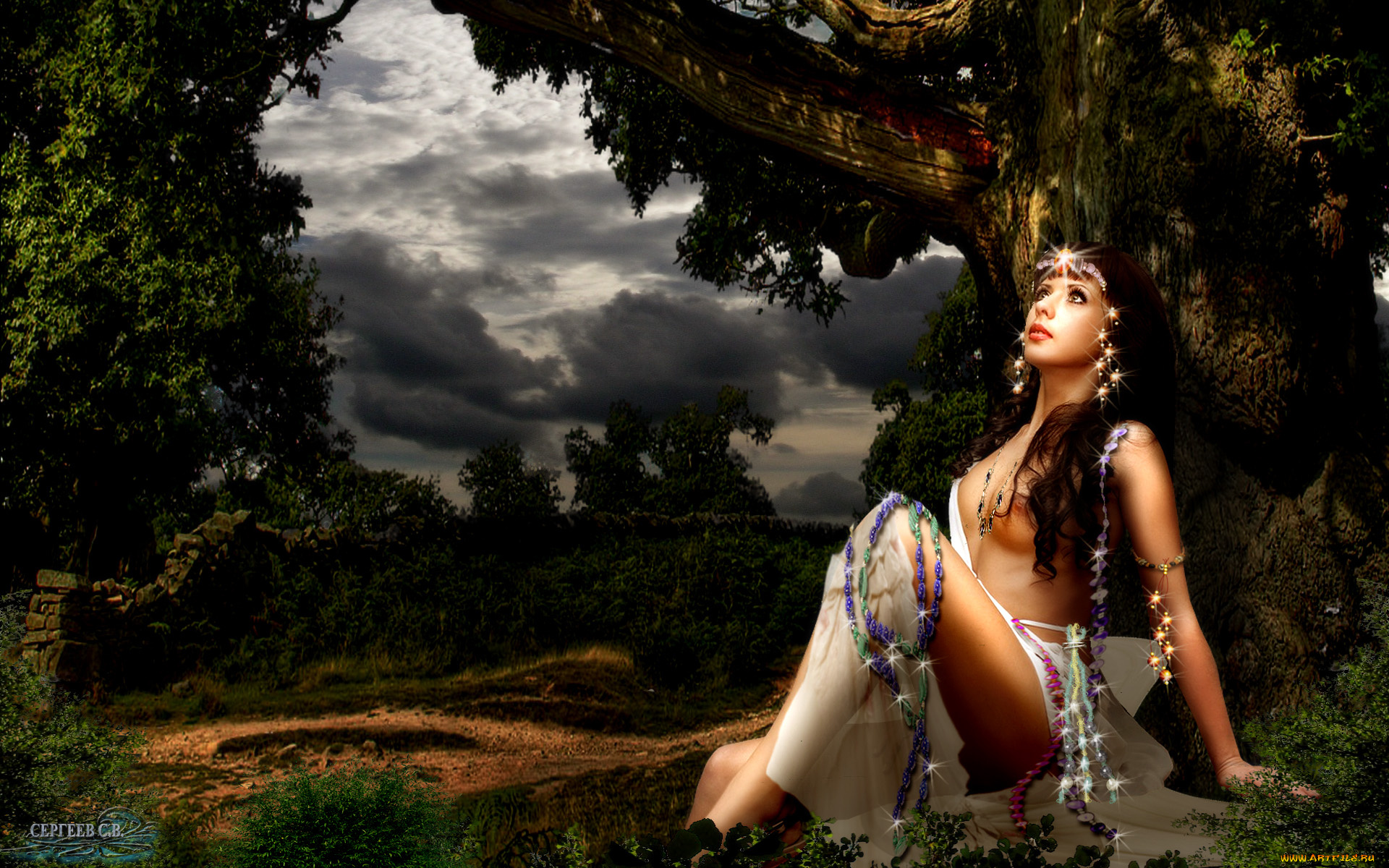 300, фэнтези, девушки