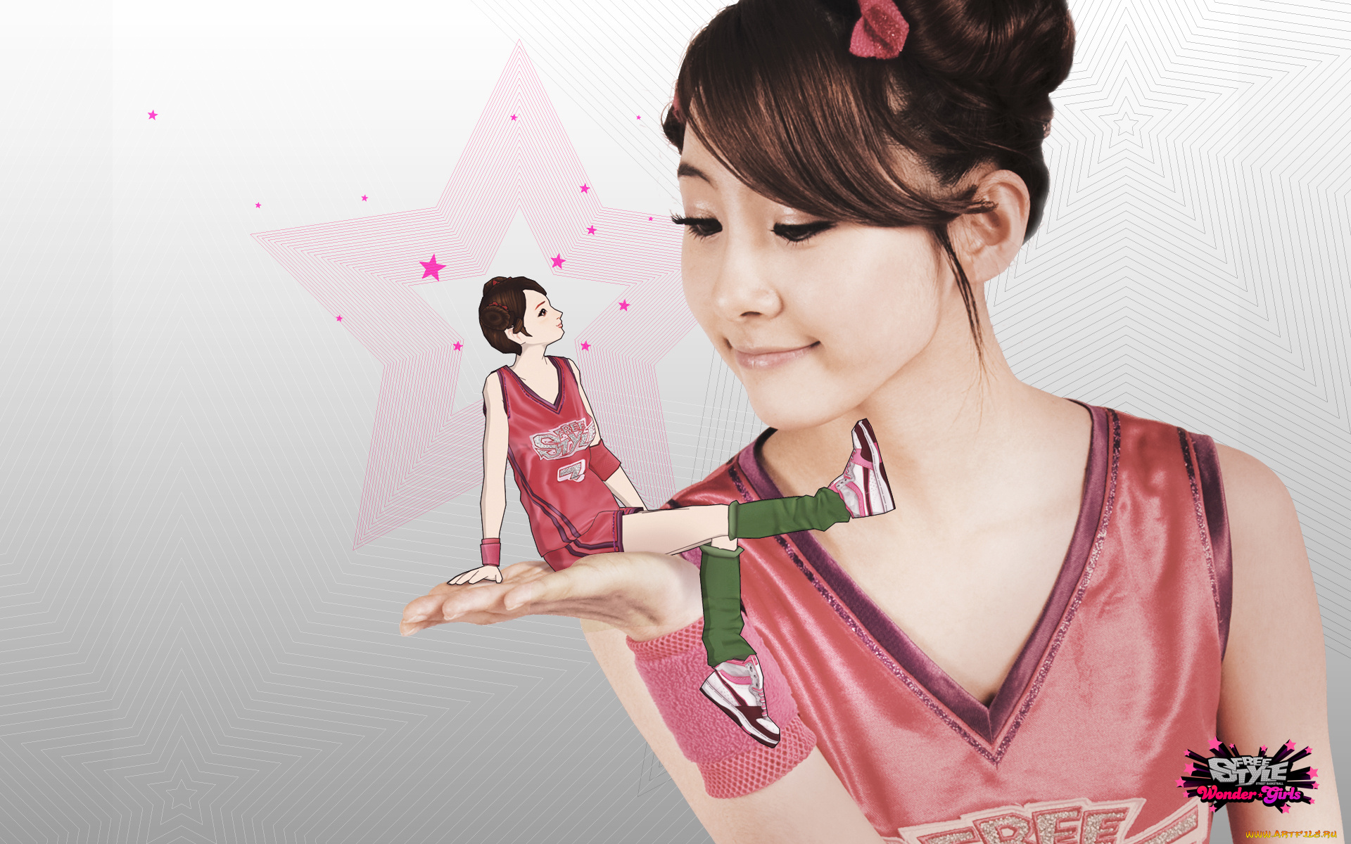 freestyle, wonder, girls, видео, игры