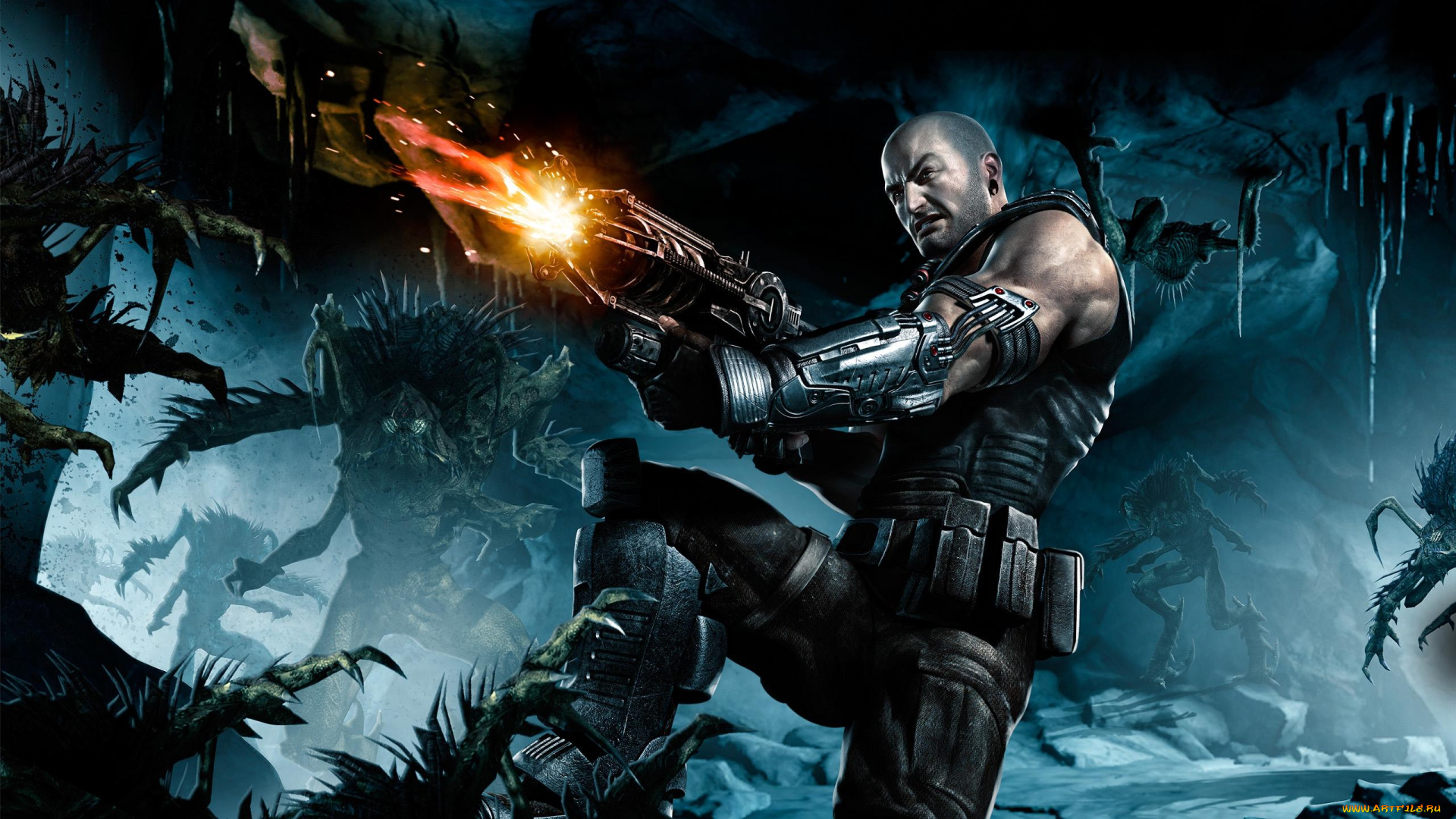 red, faction, armageddon, видео, игры