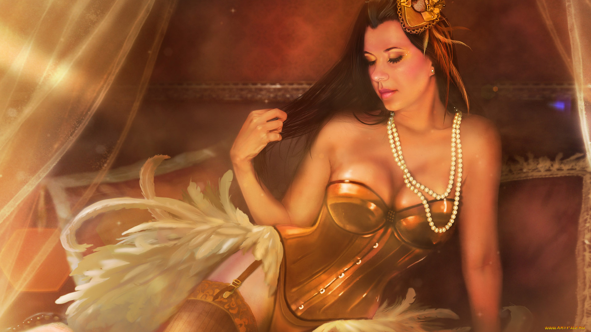 рисованные, люди