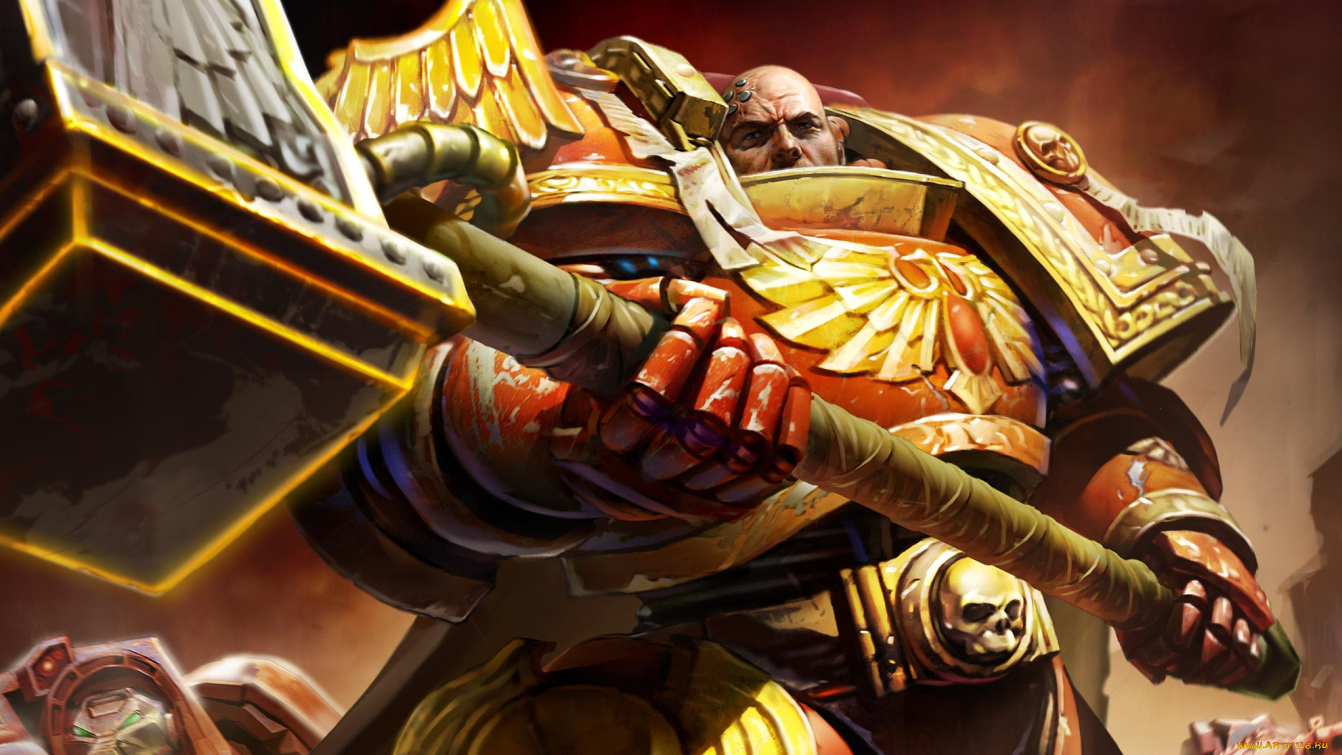 warhammer, 40, 000, dawn, of, war, retribution, видео, игры