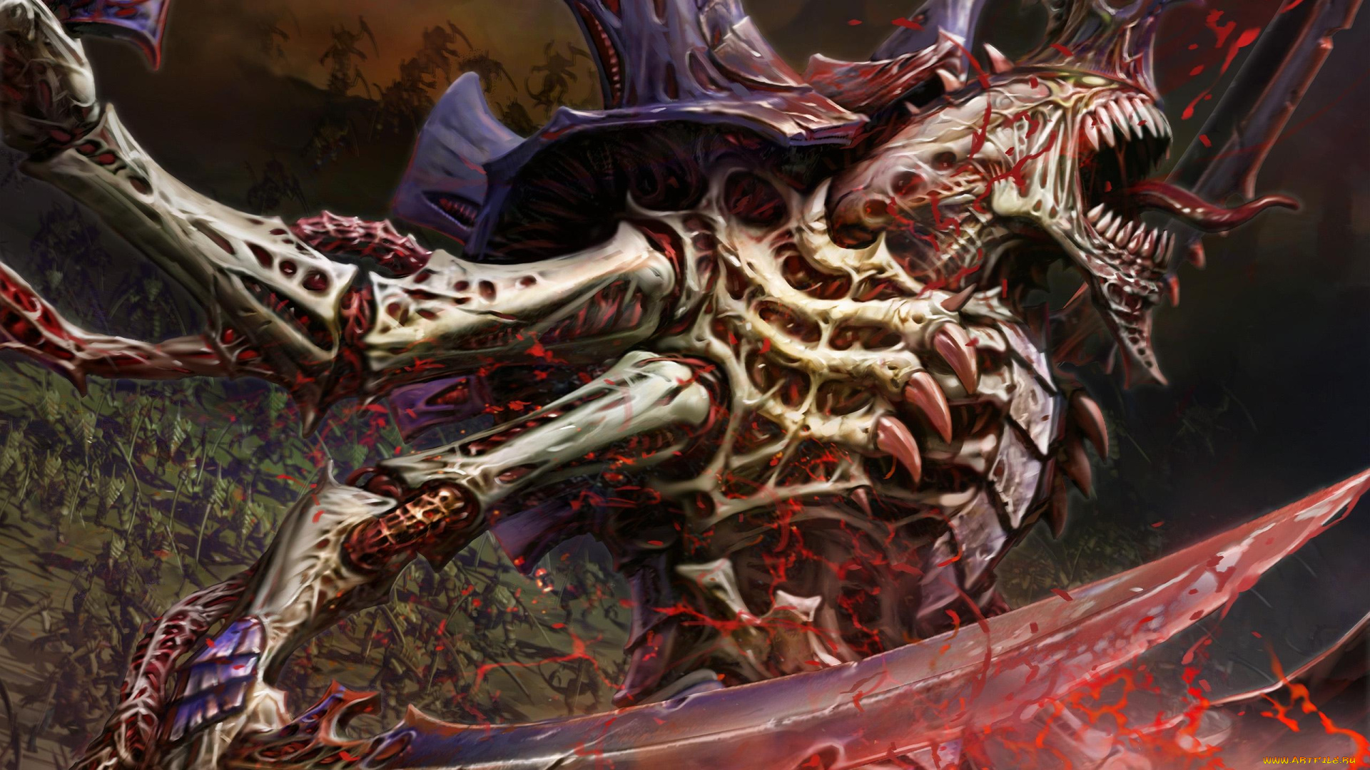 warhammer, 40, 000, dawn, of, war, retribution, видео, игры