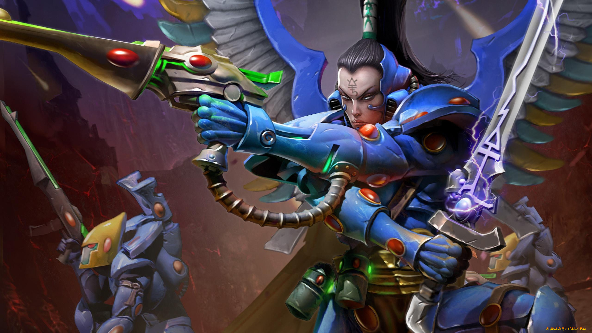 warhammer, 40, 000, dawn, of, war, retribution, видео, игры