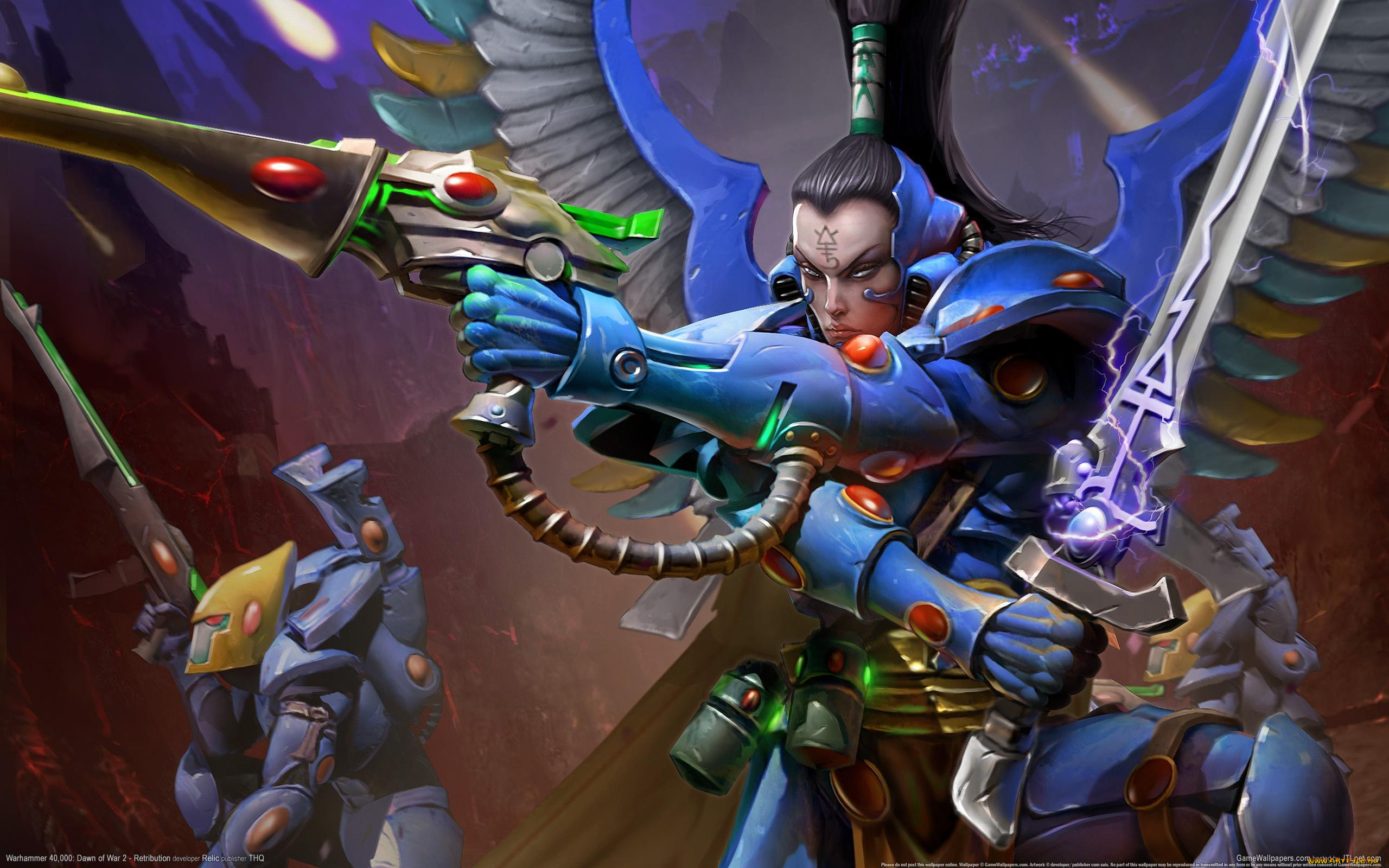 warhammer, 40, 000, dawn, of, war, retribution, видео, игры