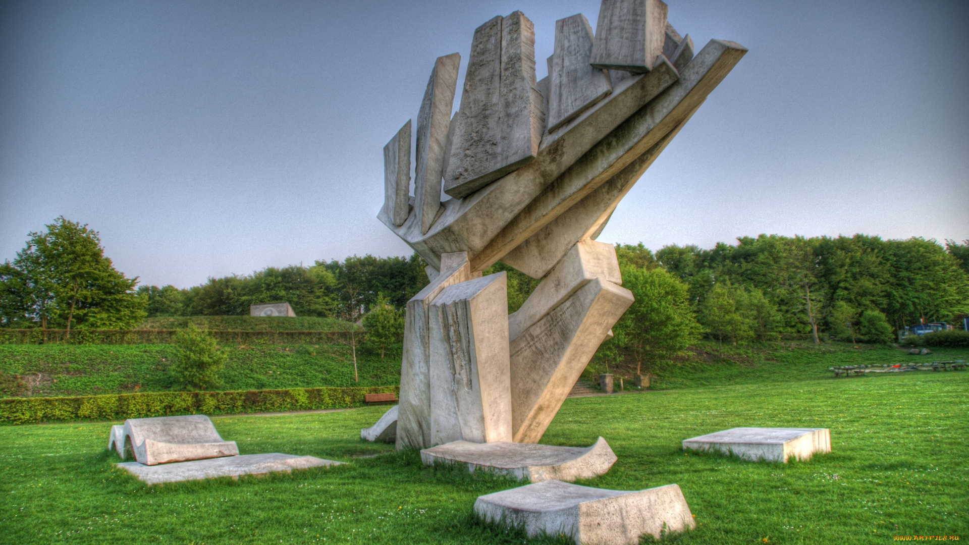 разное, рельефы, статуи, музейные, экспонаты, абстракция