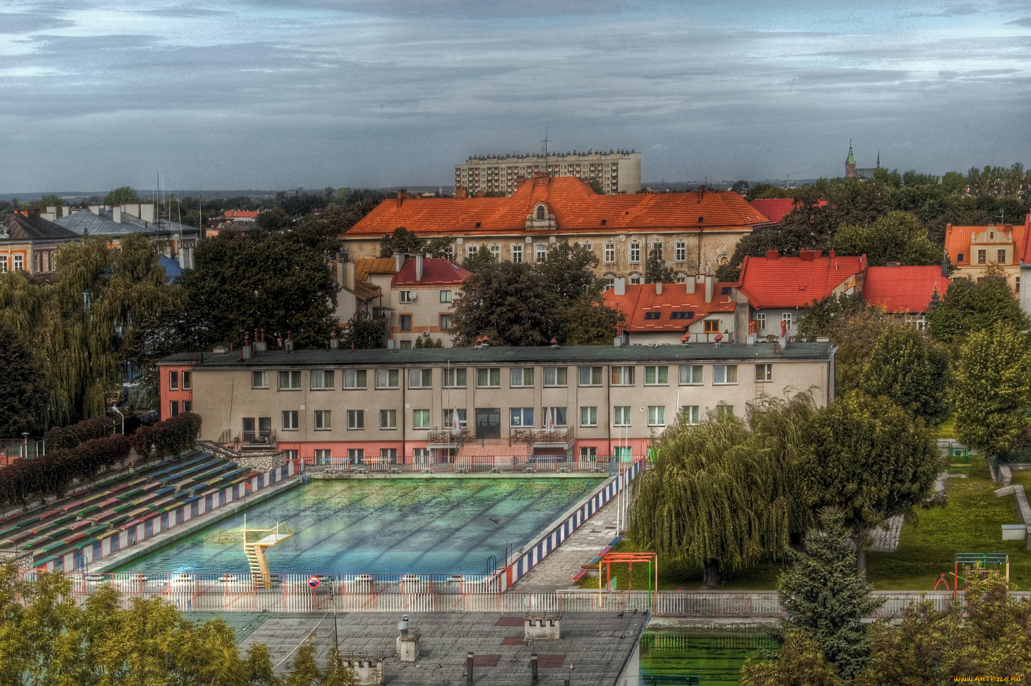 города, панорамы, польша