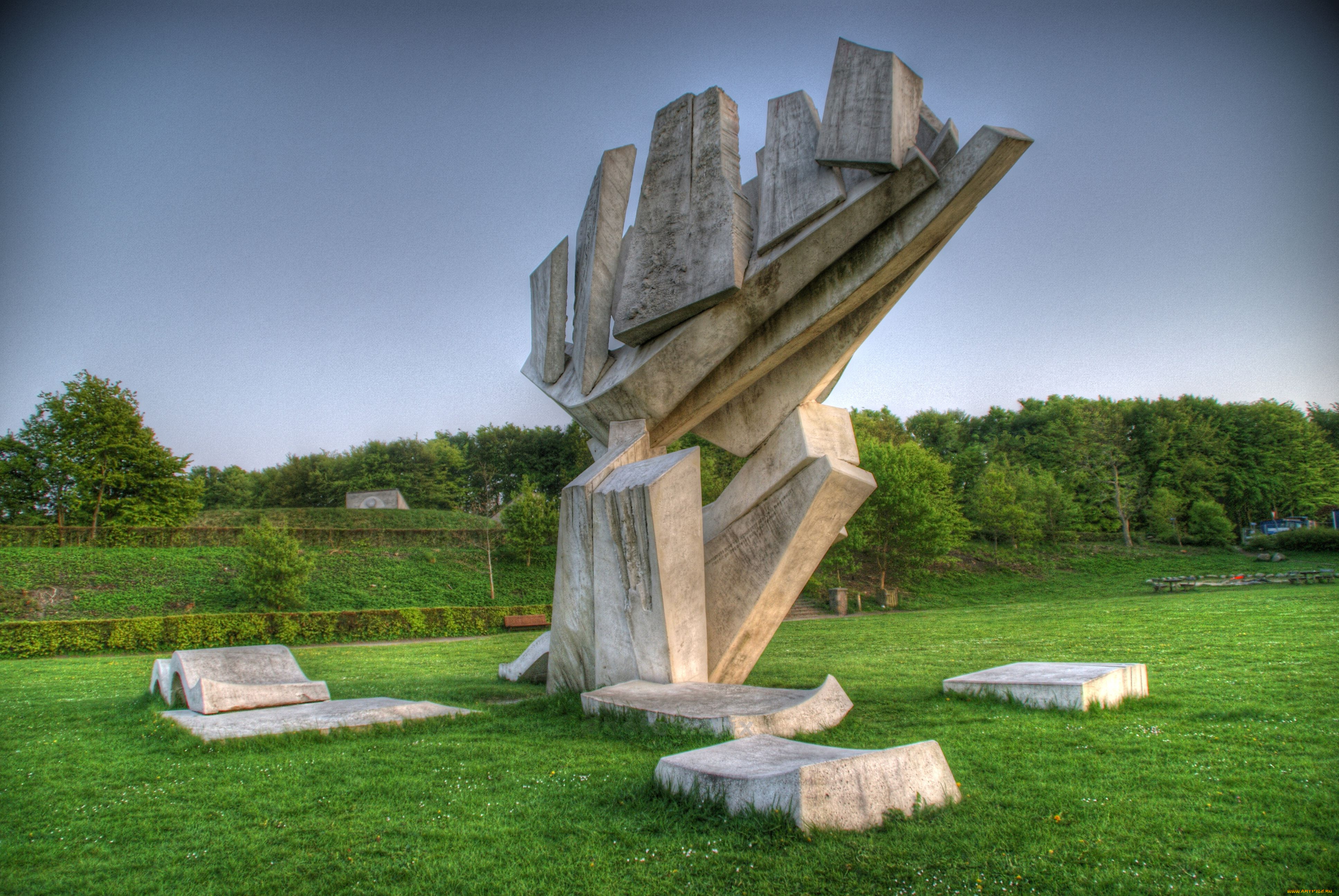 разное, рельефы, статуи, музейные, экспонаты, абстракция