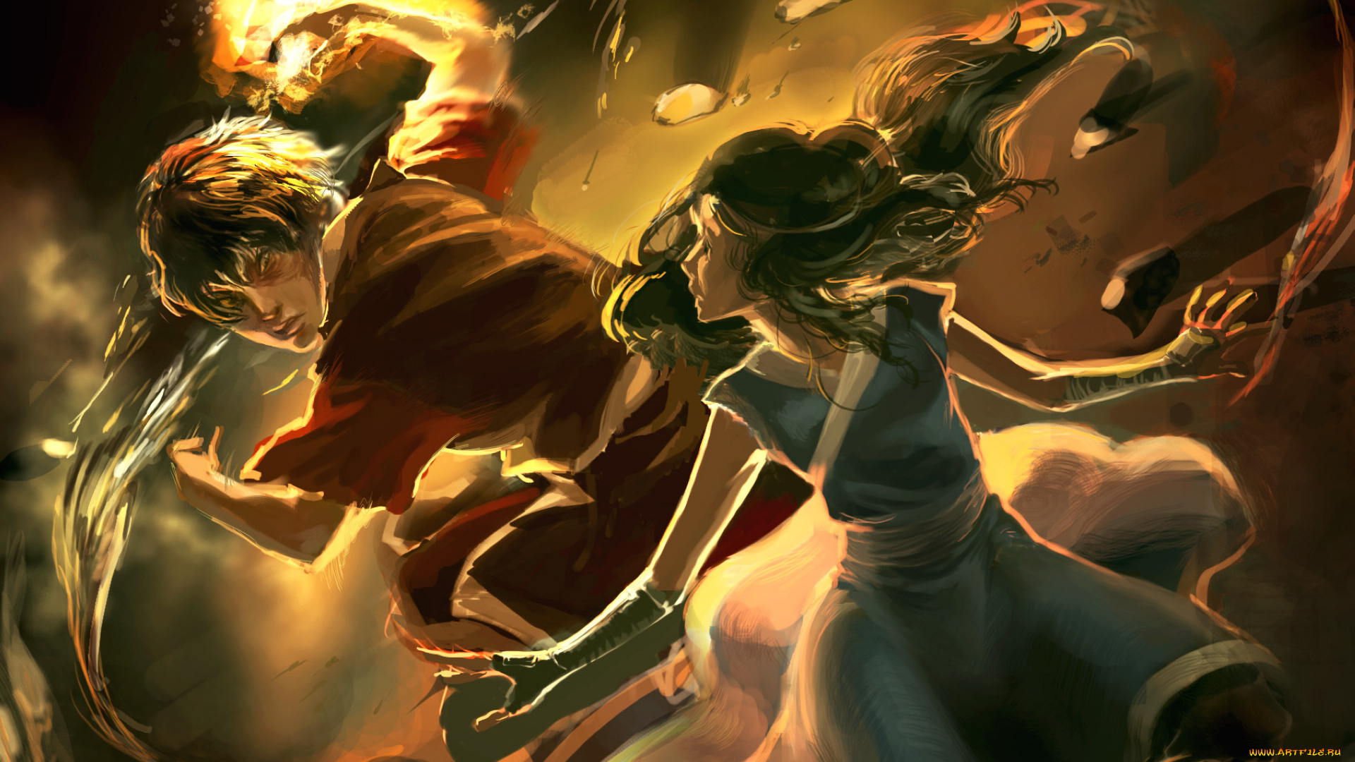 аниме, avatar, the, last, airbender