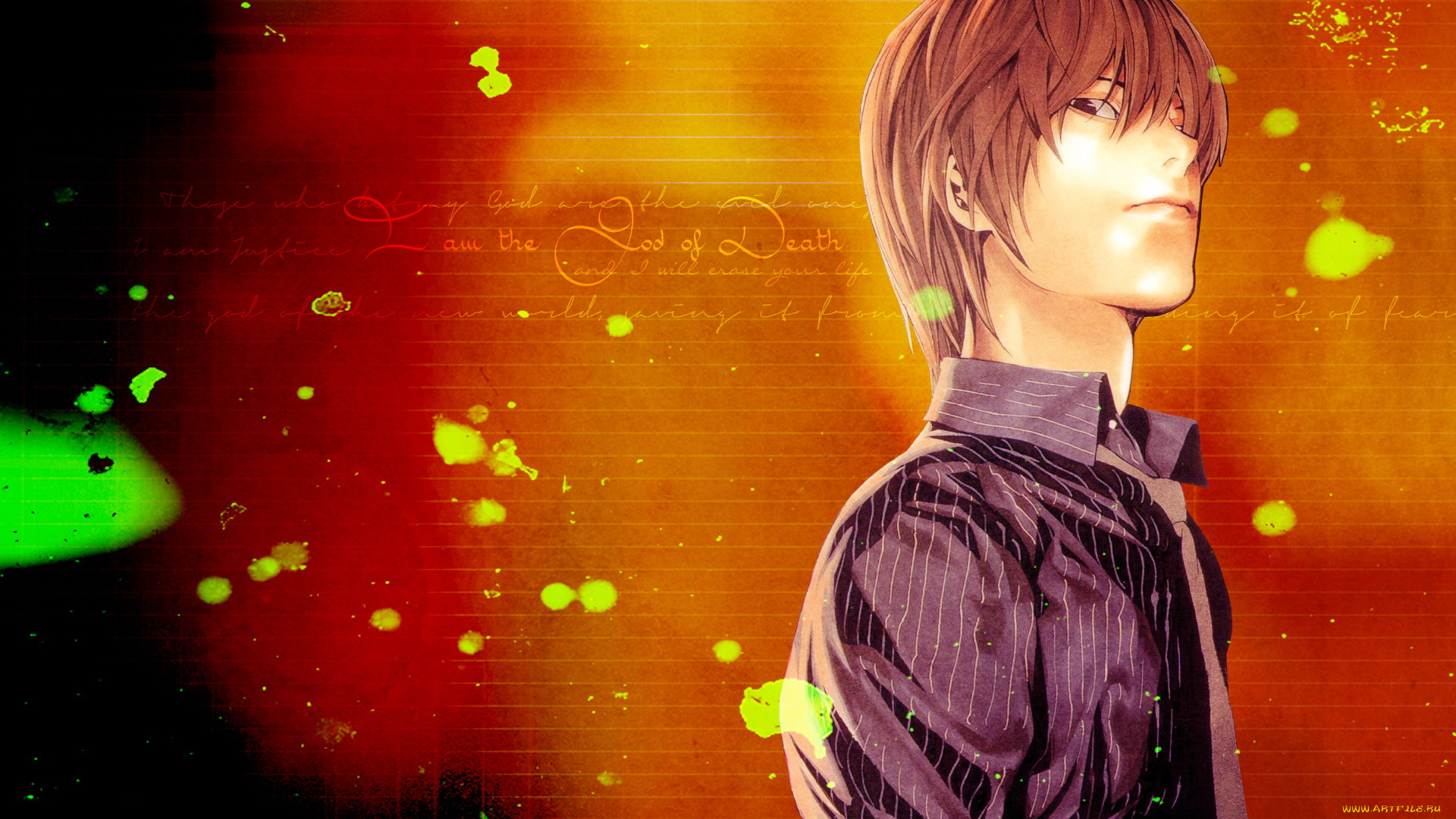 аниме, death, note