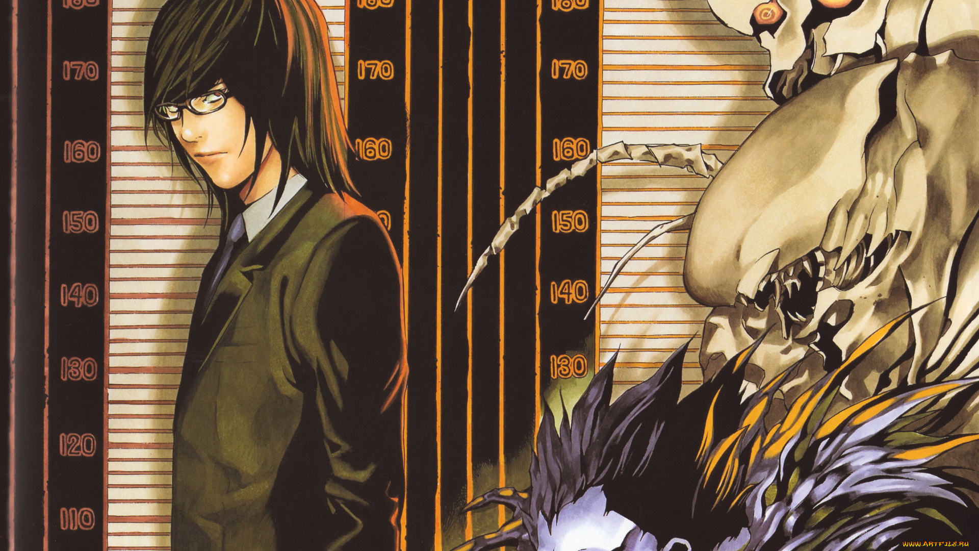 аниме, death, note