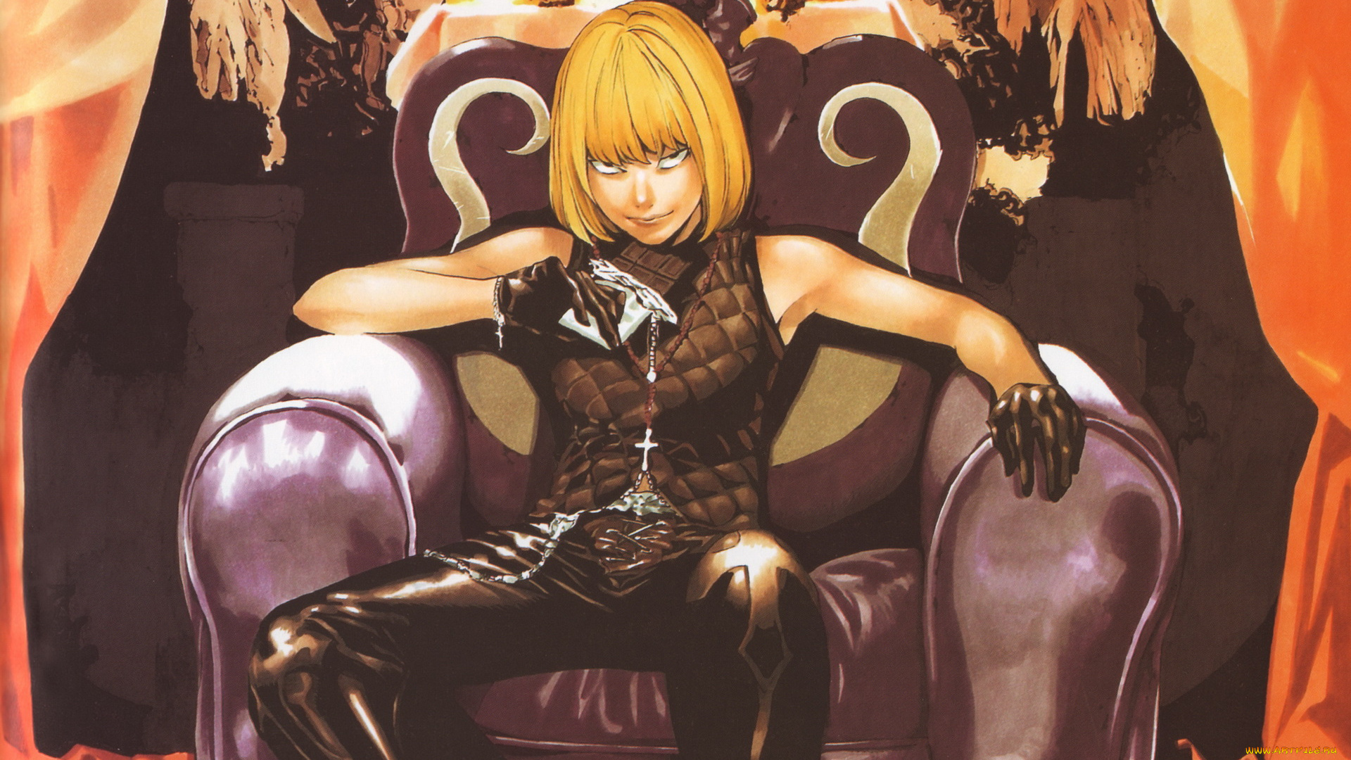 аниме, death, note