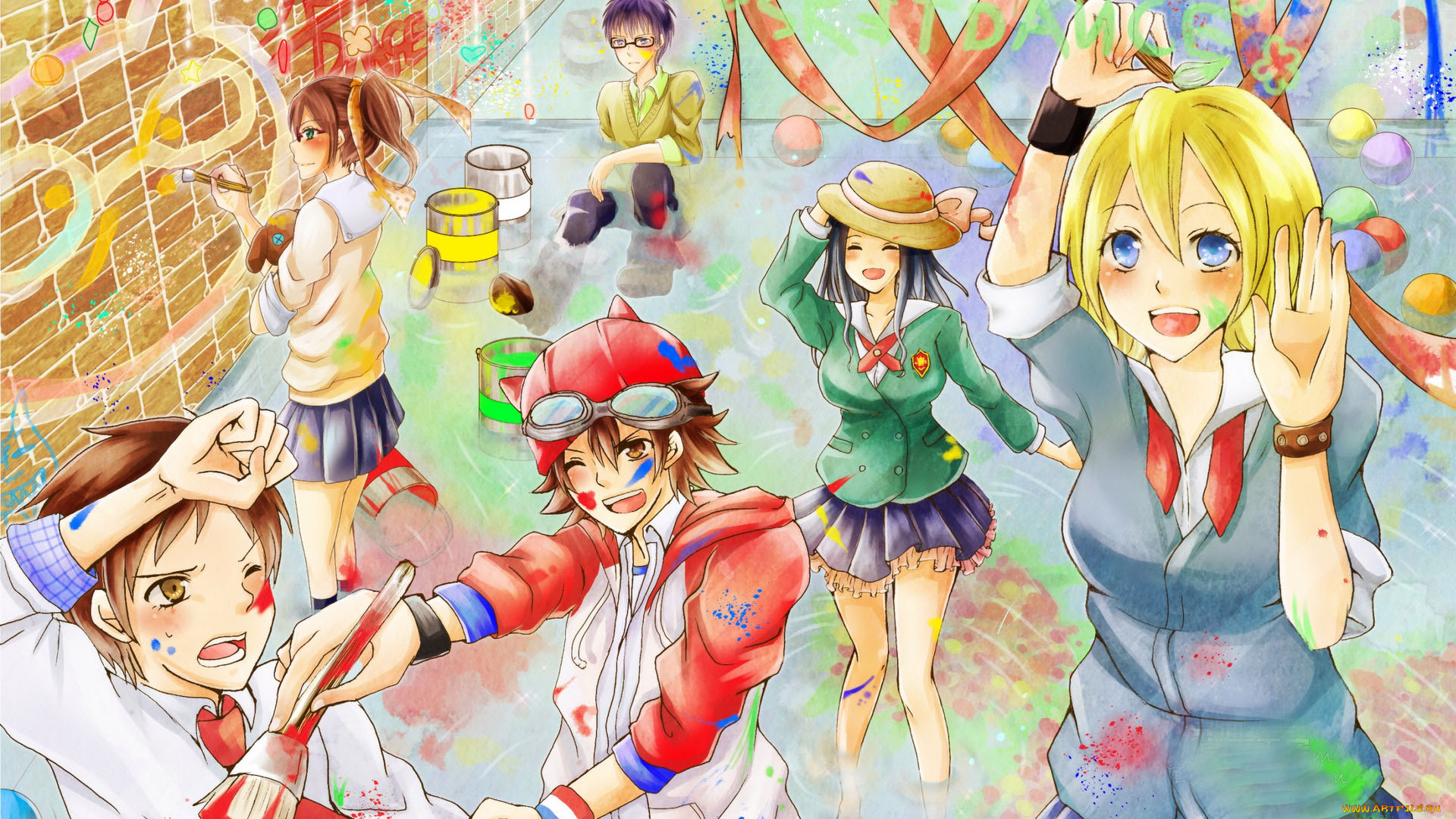 аниме, sket, dance, rescue, mission