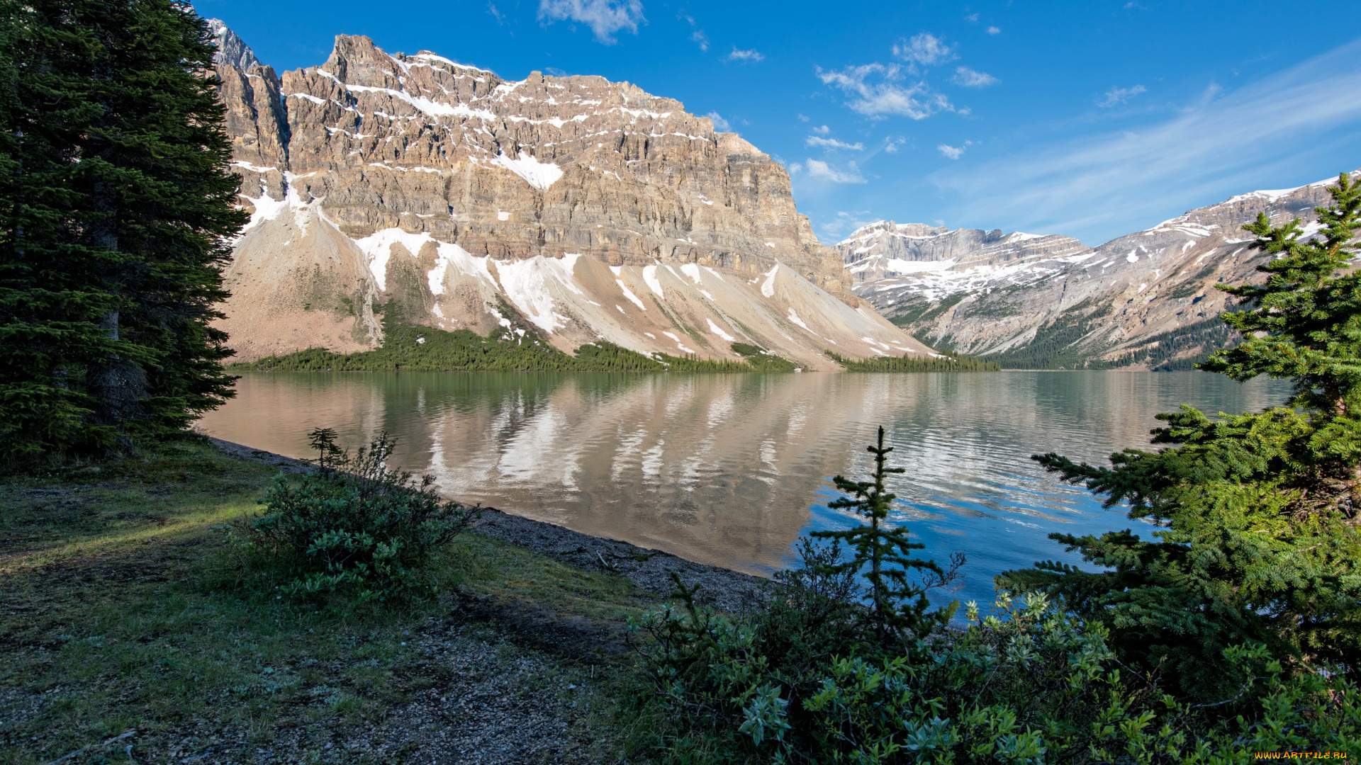 banff, national, park, canada, природа, реки, озера, горы, озеро