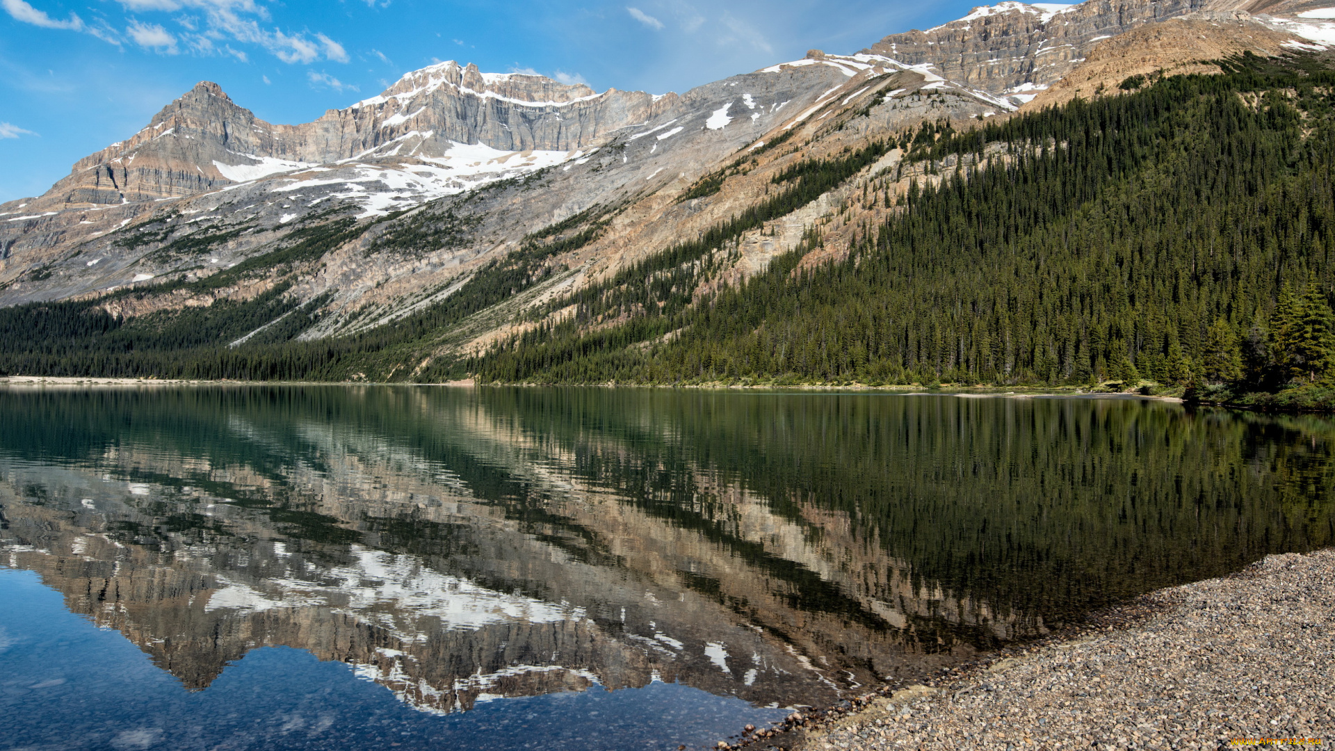 banff, national, park, природа, реки, озера, озеро, горы, лес