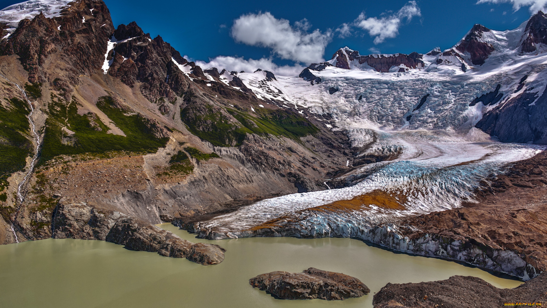 патагония, Чили, природа, горы