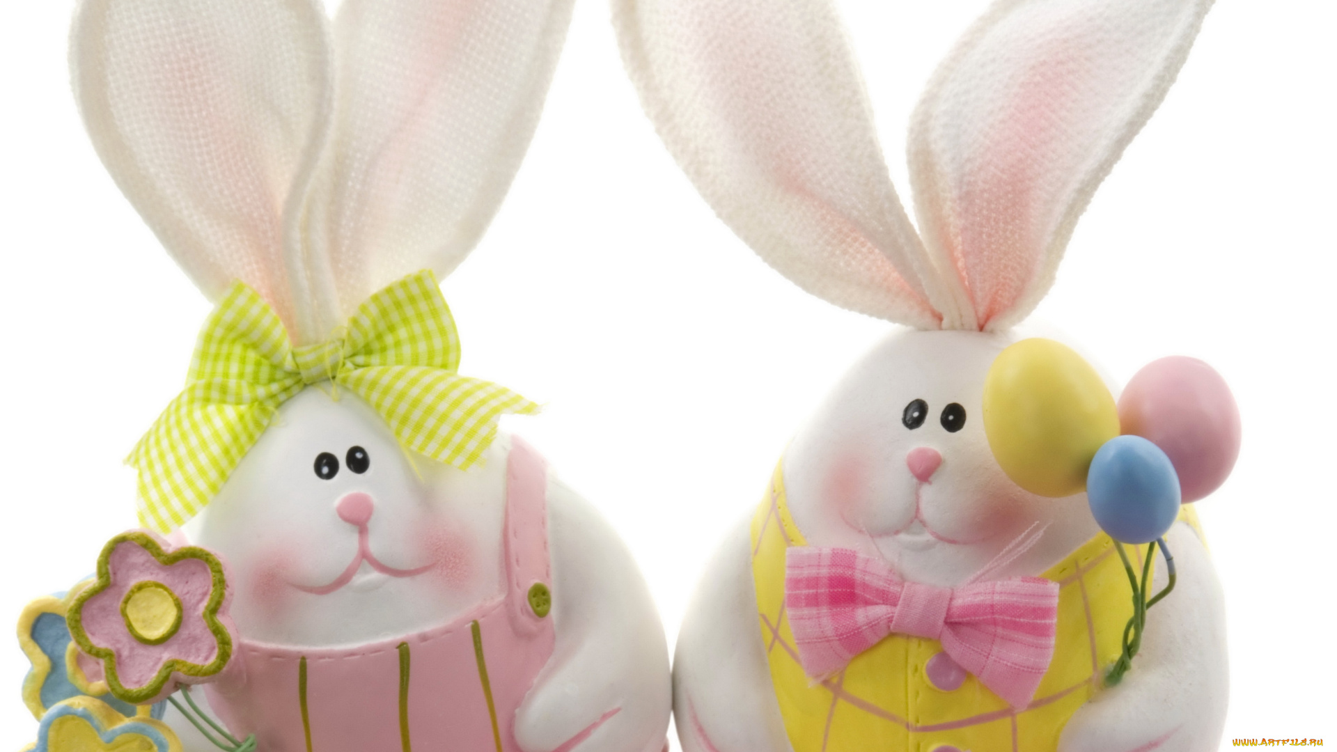 праздничные, пасха, зайцы